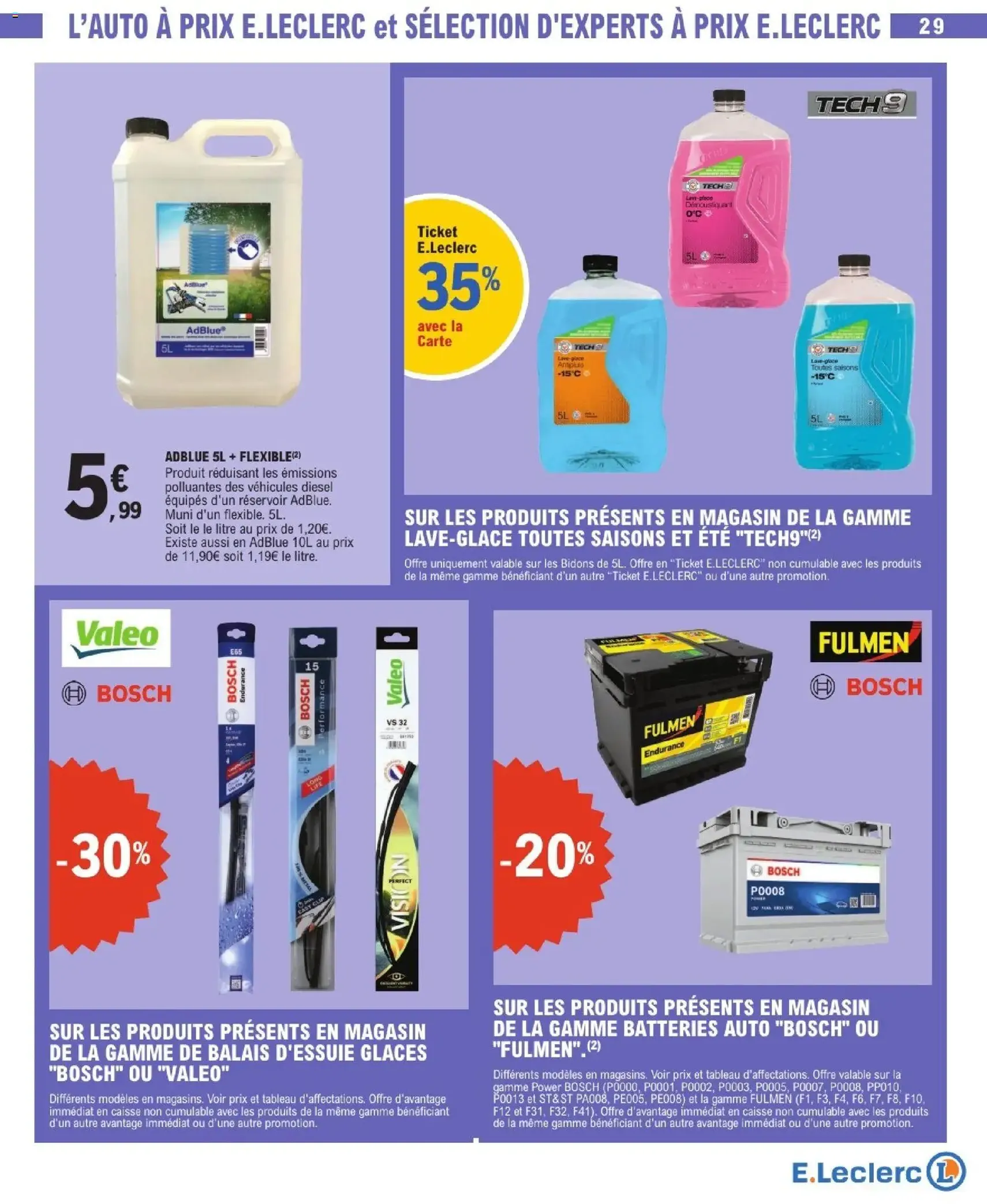 E.Leclerc catalogue - brochure valable à partir du 07/07/2026, page 29 sur 56