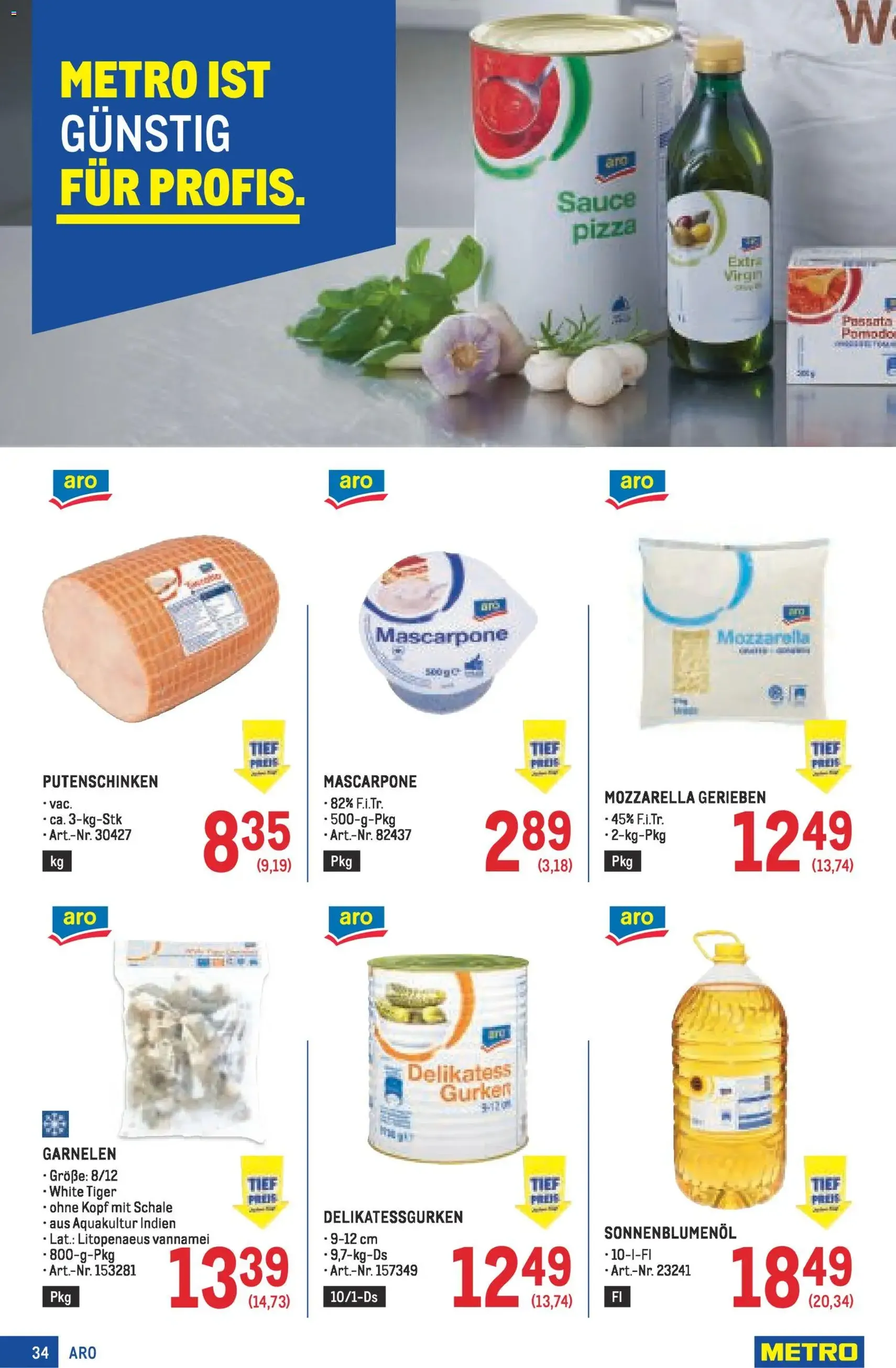 Metro angebote Profi - Gültiger Prospekt ab 19.02.2026, Seite 34 von insgesamt 64