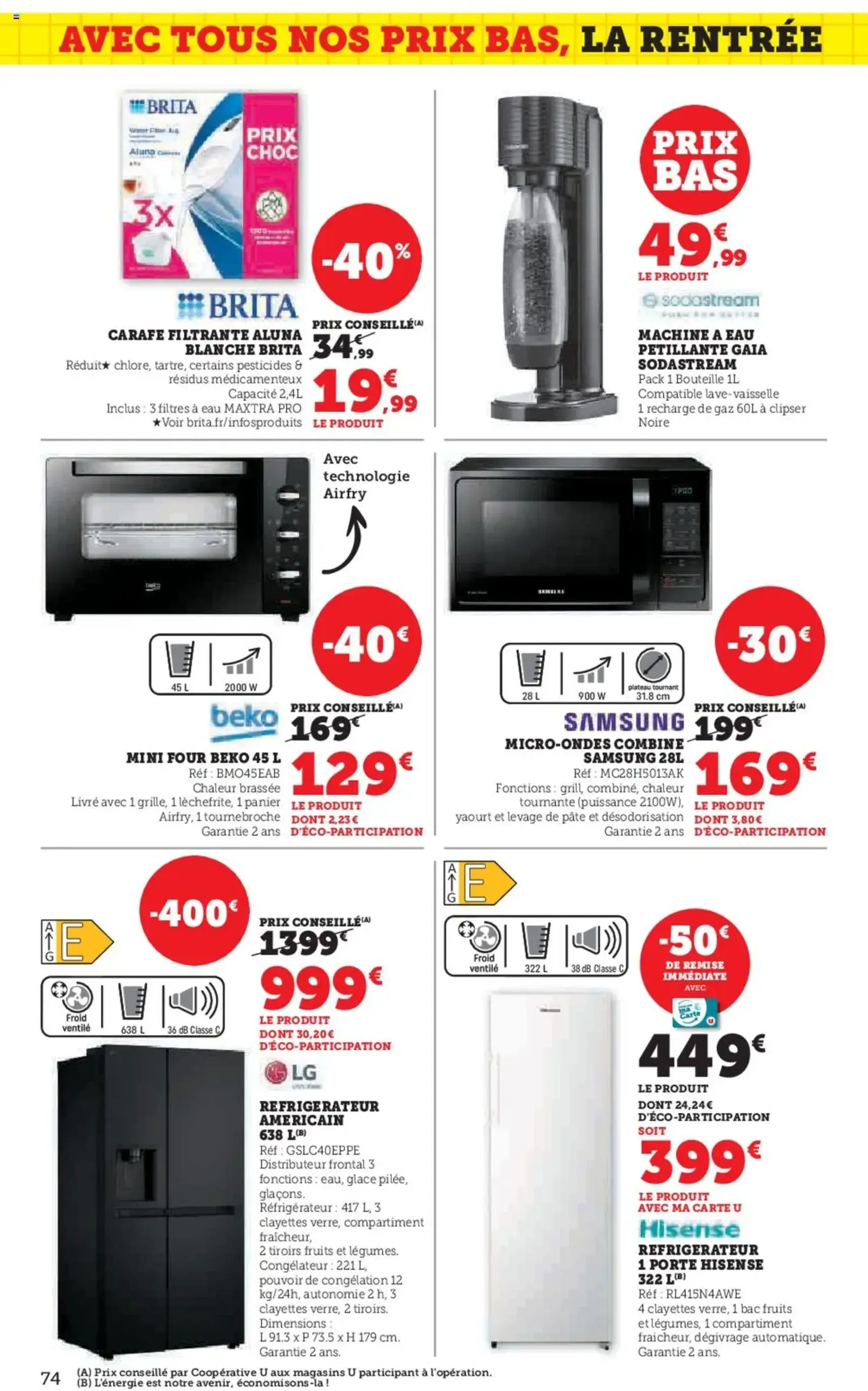 Hyper U catalogue - brochure valable à partir du 12/08/2025, page 74 sur 96 Hyper U catalogue - brochure valable à partir du 12/08/2025, page 74 sur 96