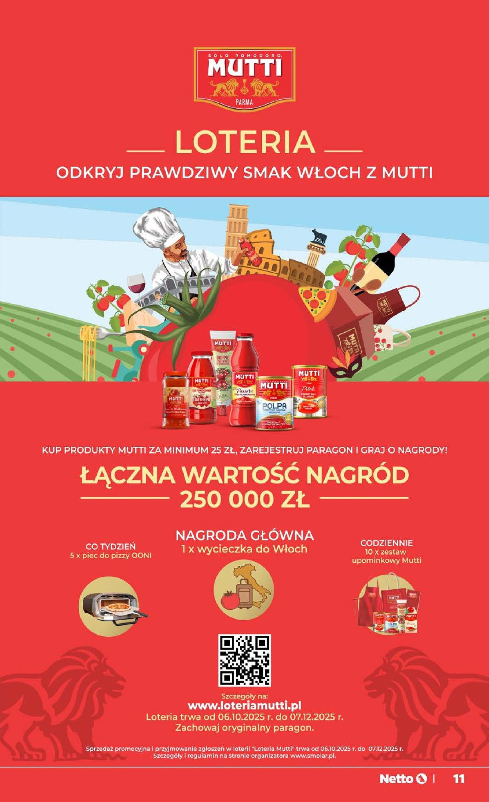 Netto gazetka - Spożywcza - ważny gazetka od 06.10.2025 strona 11 z 34