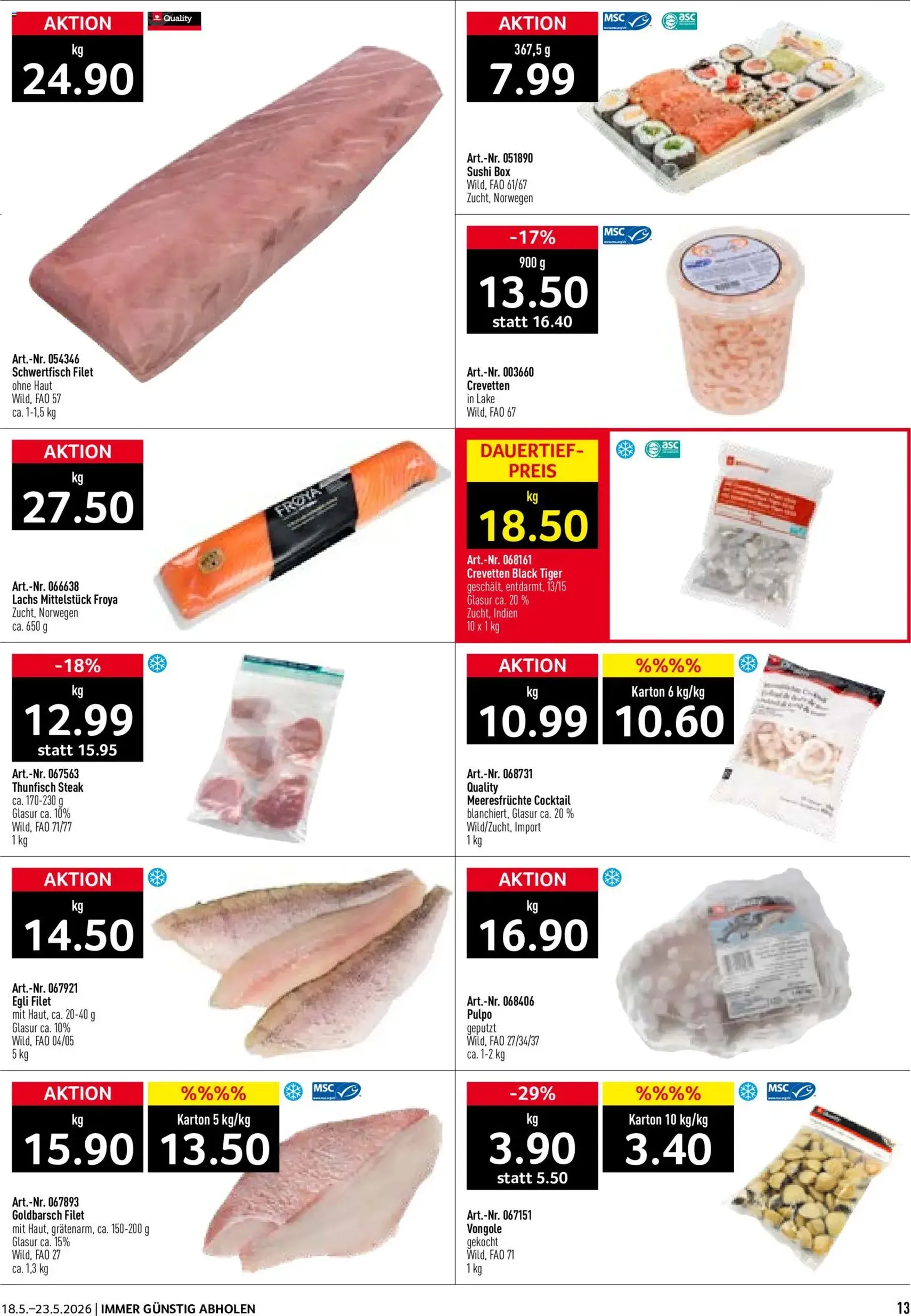 Prodega aktionen - Gültiger Prospekt ab 18.05.2026, Seite 13 von insgesamt 40
