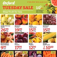 Oxford Freshmarket - Tuesday Sale - Flyer preview valid from 26/01/2026