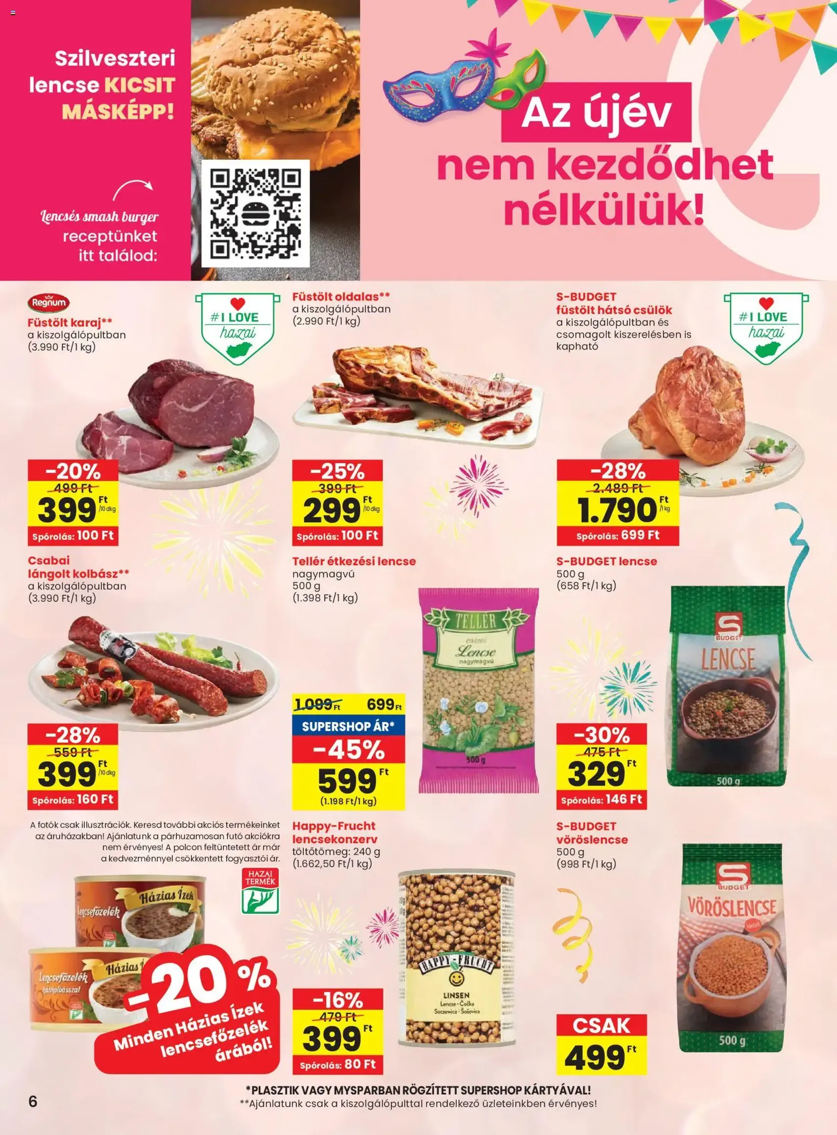 Spar Akciós újság - 2025.12.23. érvényes szórólap 6 oldal 16 oldalból