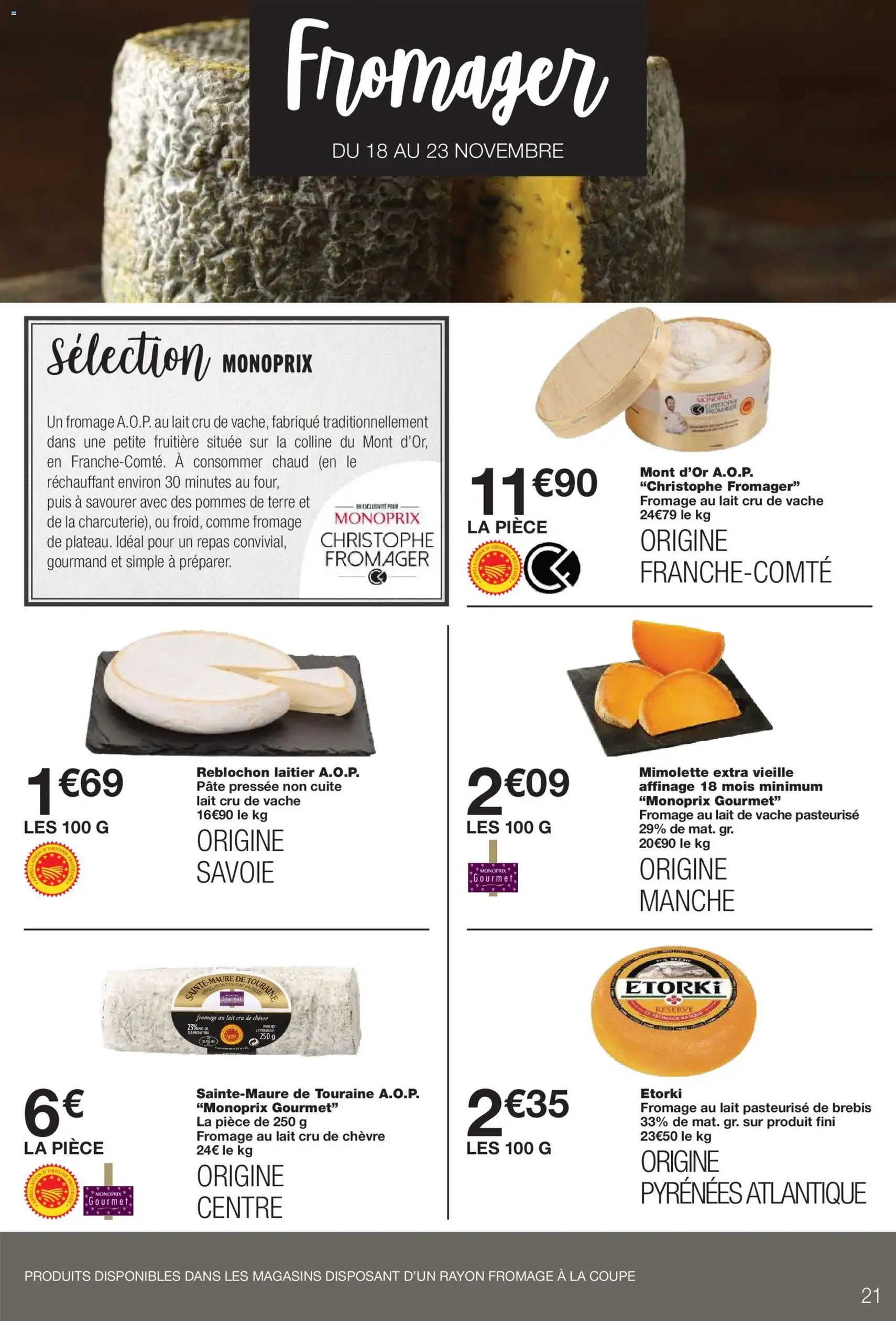 Monoprix catalogue - brochure valable à partir du 18/11/2025, page 21 sur 67