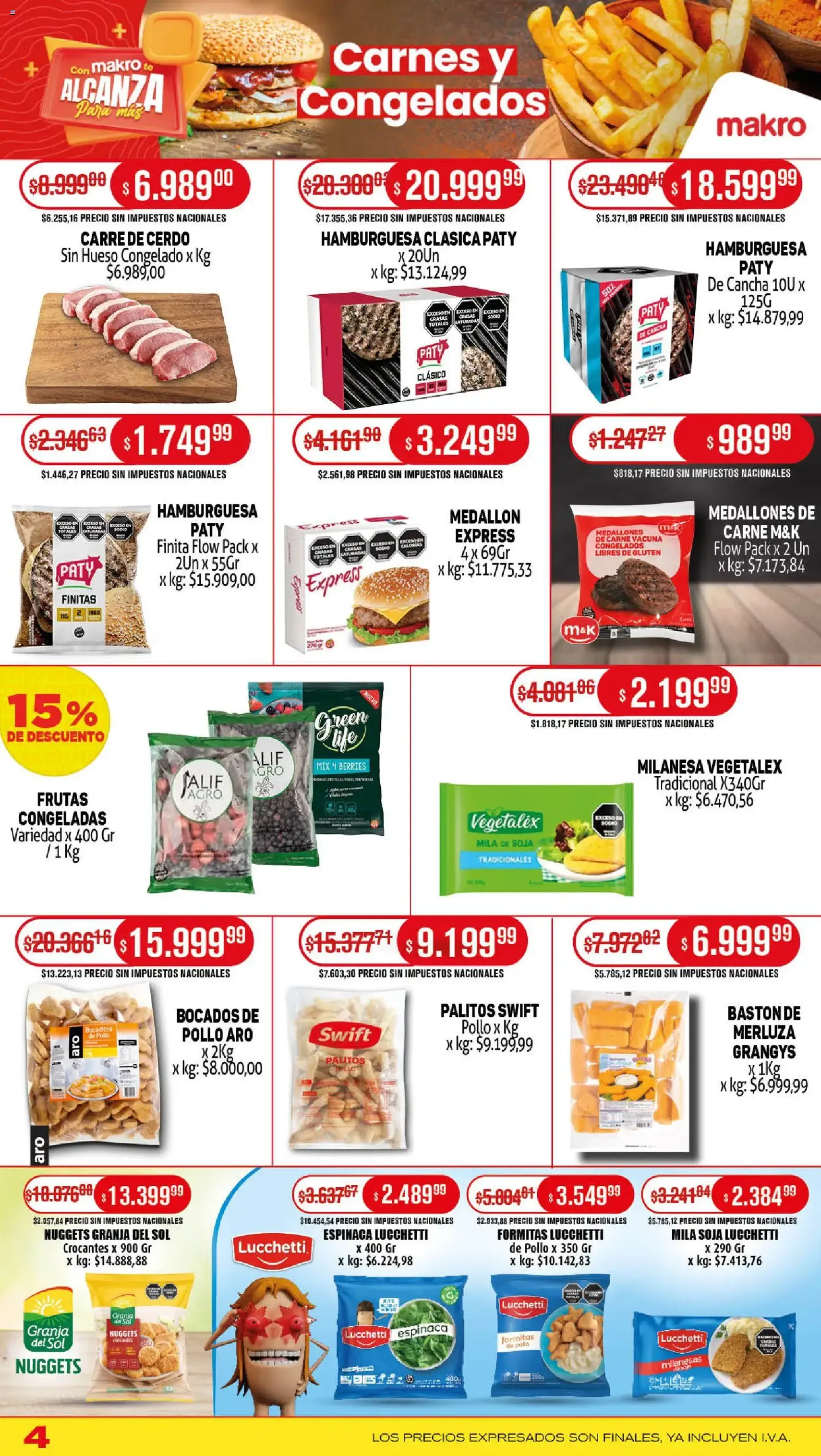 Makro ofertas - folleto válido desde 27/11/2025 página 4 de 24