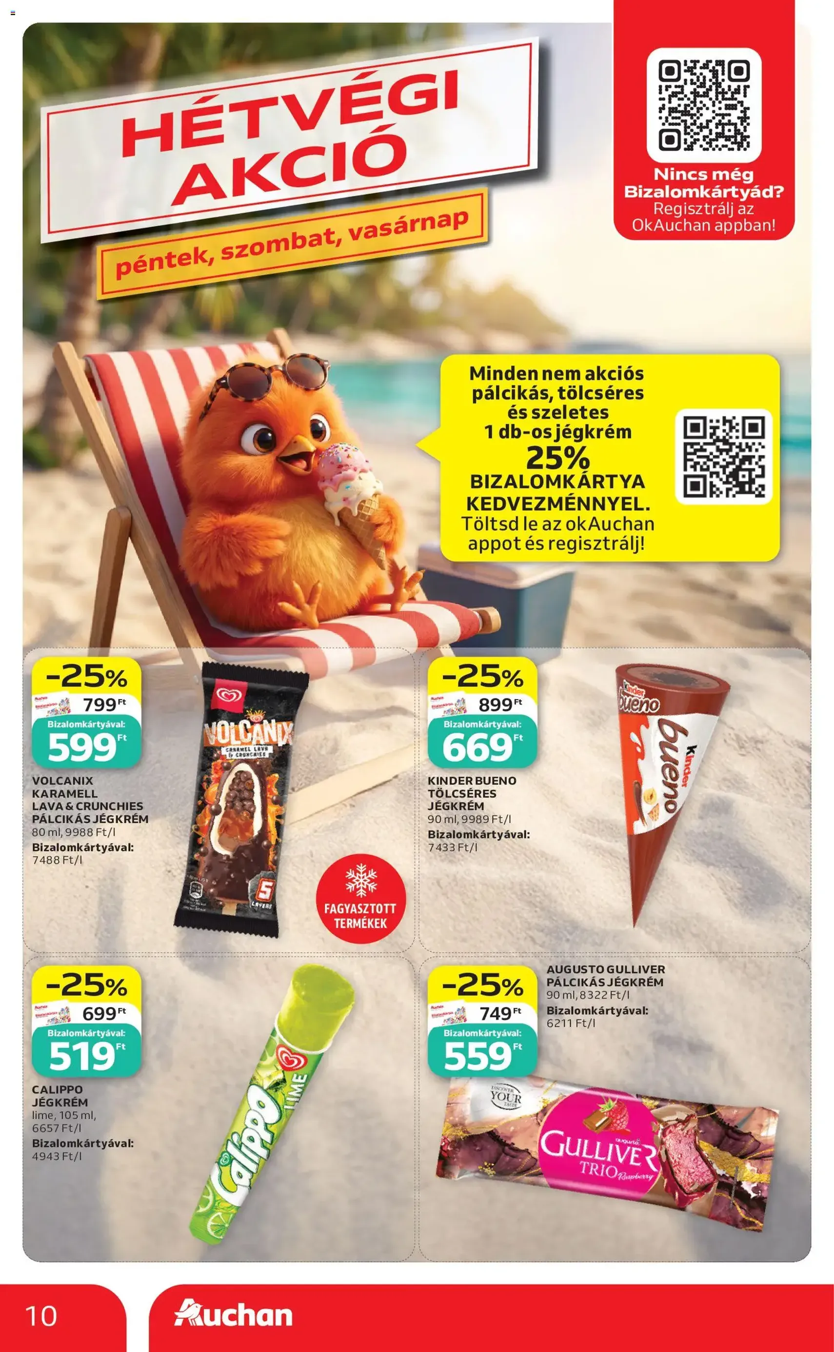 Auchan akciós újság - 2026.06.25. érvényes szórólap 10 oldal 38 oldalból