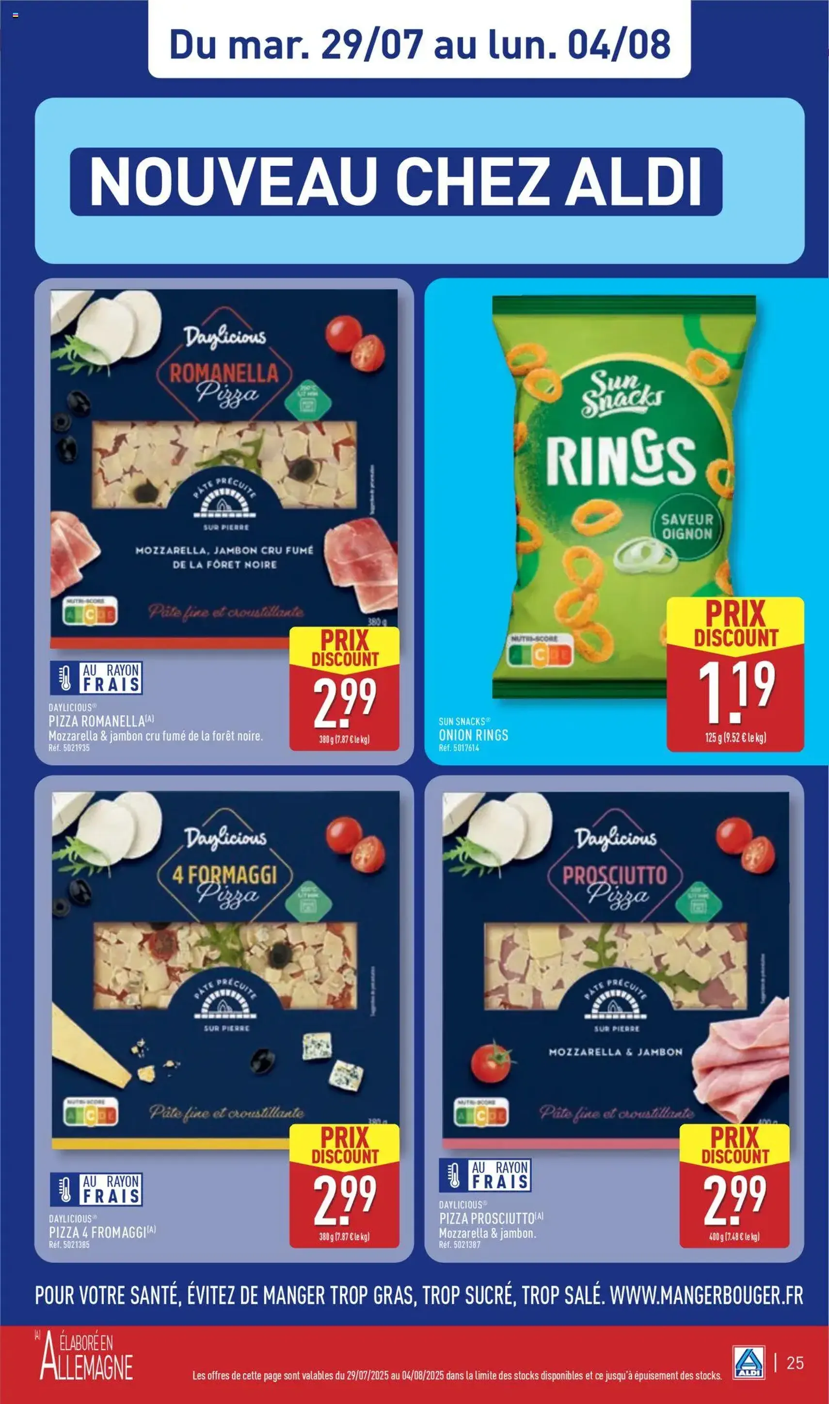 Aldi catalogue de la semaine 31 - brochure valable à partir du 29/07/2025, page 27 sur 50