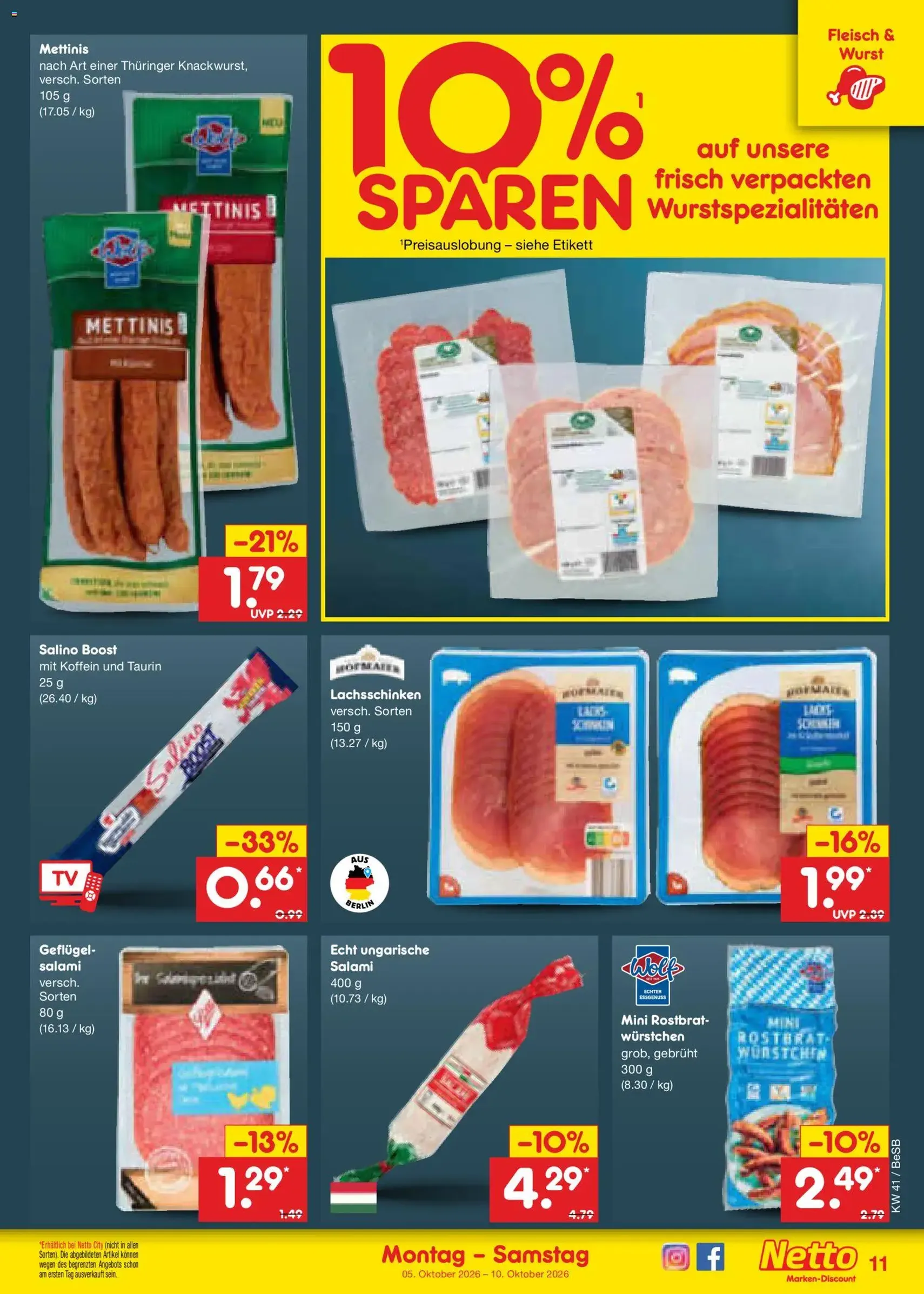 Netto Marken-Discount Prospekt - Gültiger Prospekt ab 05.10.2026, Seite 11 von insgesamt 68