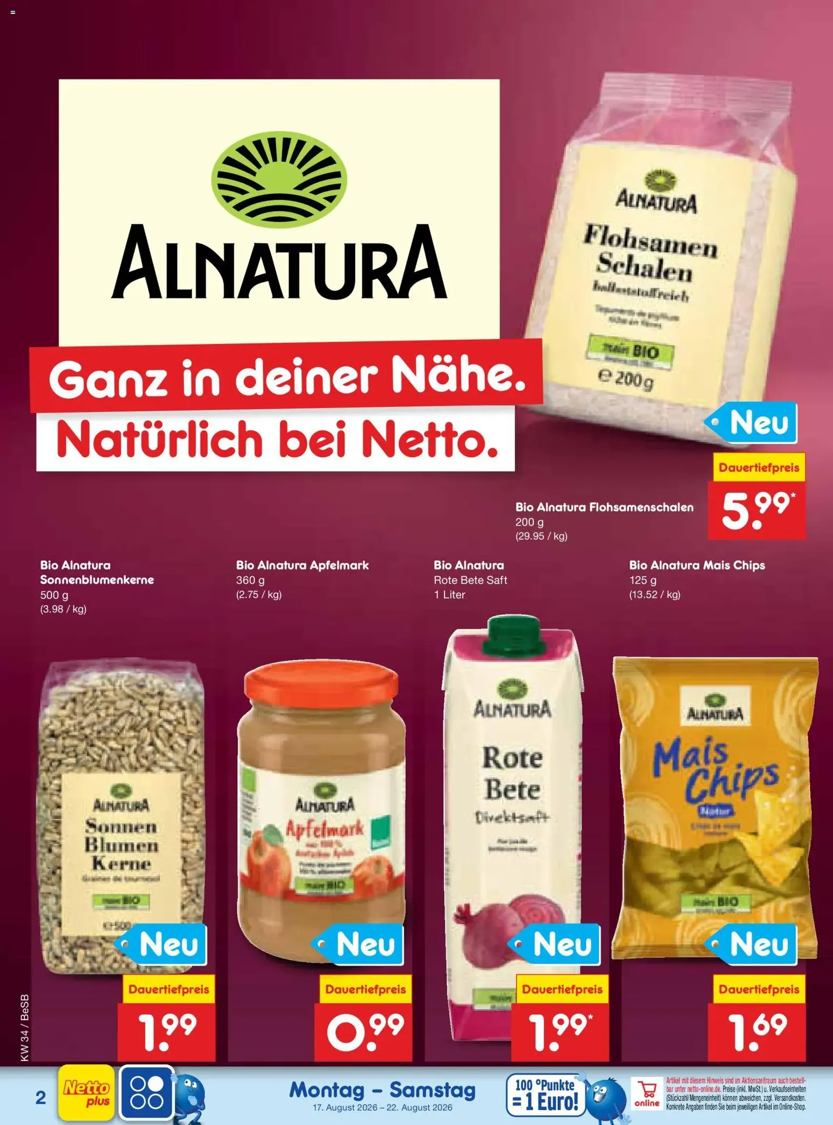 Netto Marken-Discount Prospekt - Gültiger Prospekt ab 17.08.2026, Seite 46 von insgesamt 65