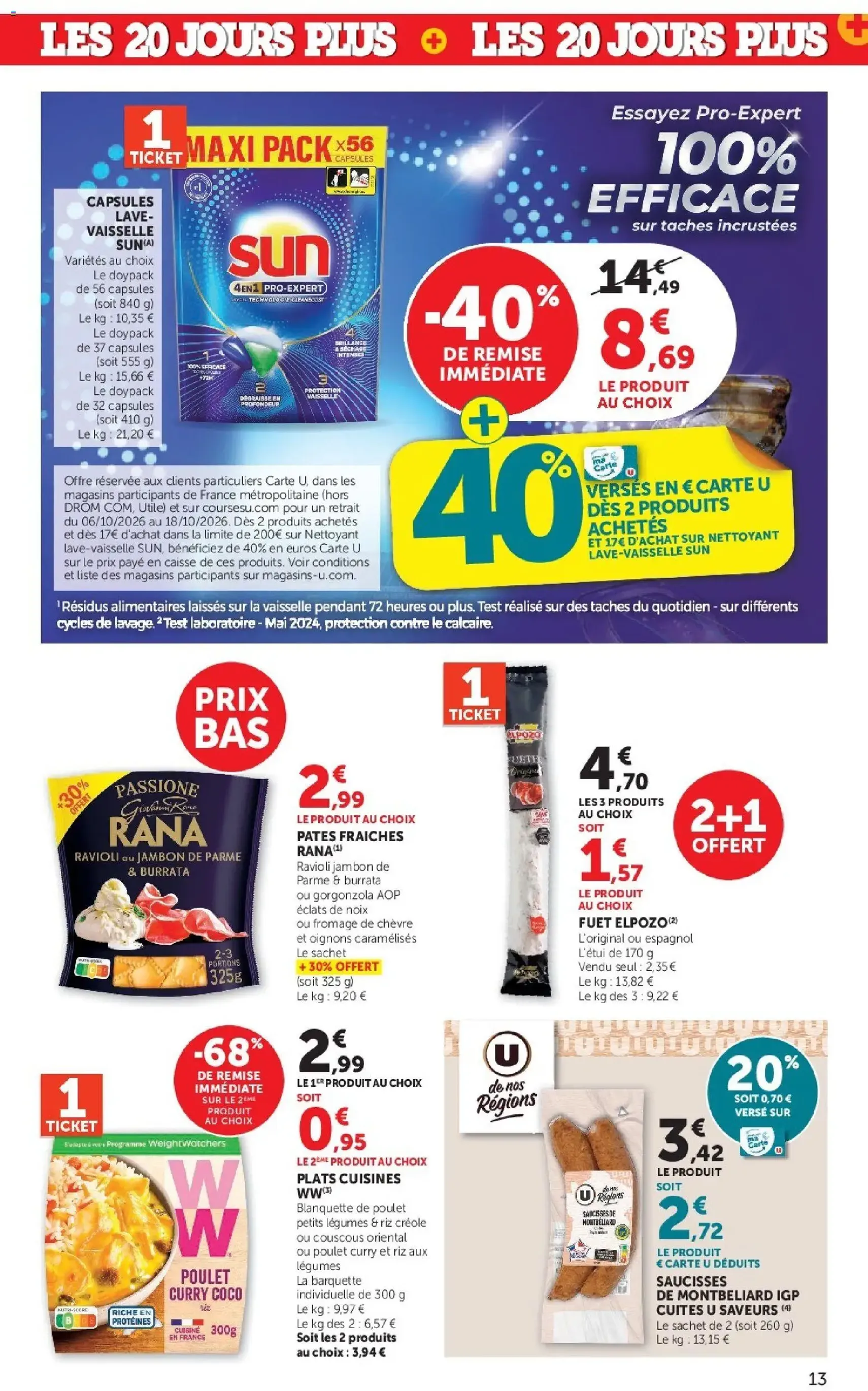 U Express catalogue - brochure valable à partir du 06/10/2026, page 13 sur 20
