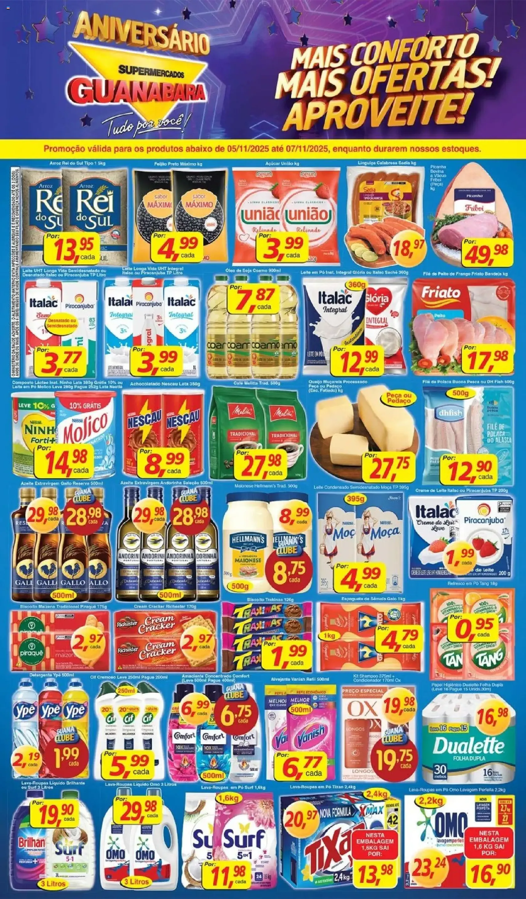Encarte Guanabara - folheto válido a partir de 05/11/2025 página 1 de 12