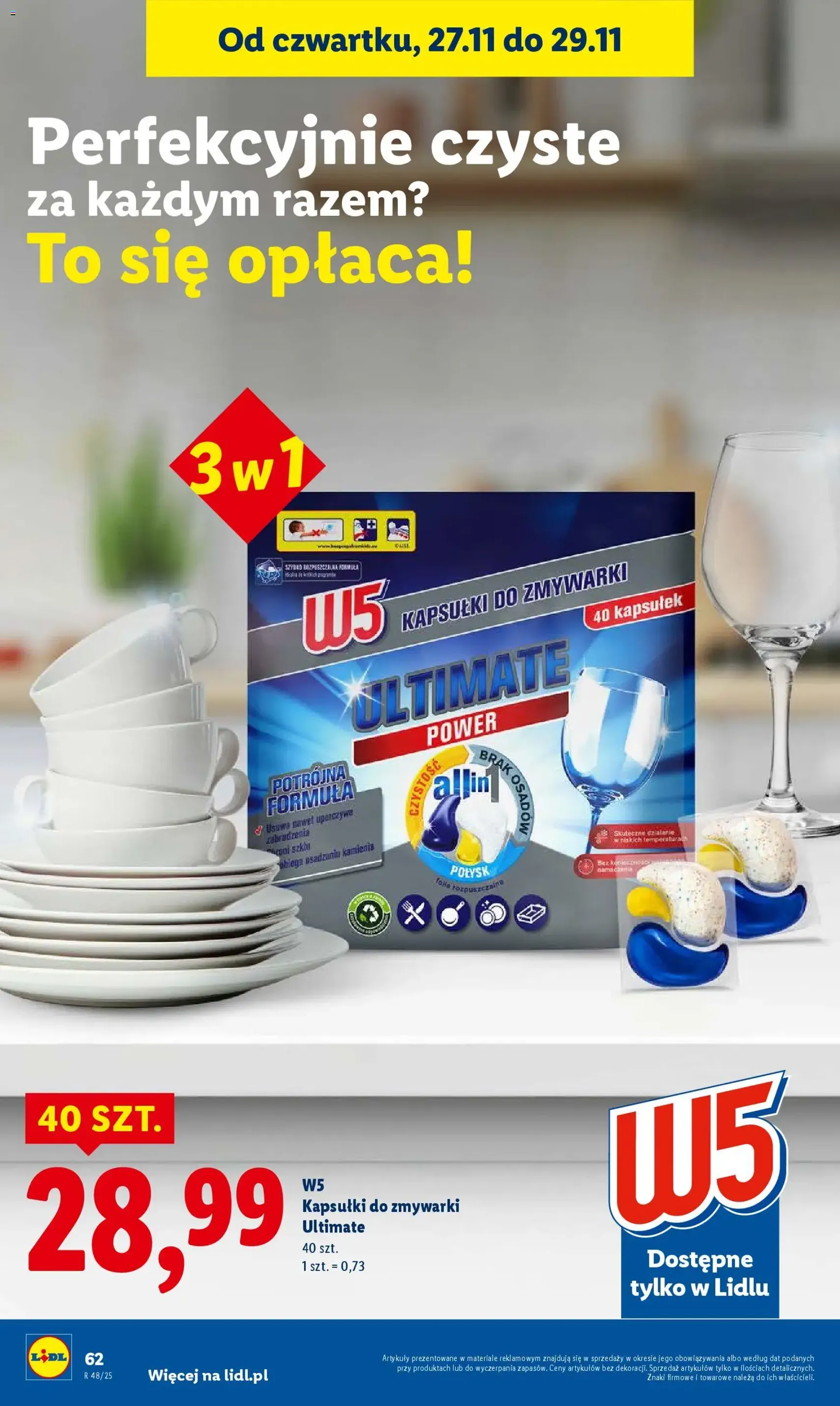Lidl Black Friday - ważny gazetka od 27.11.2025 strona 62 z 68