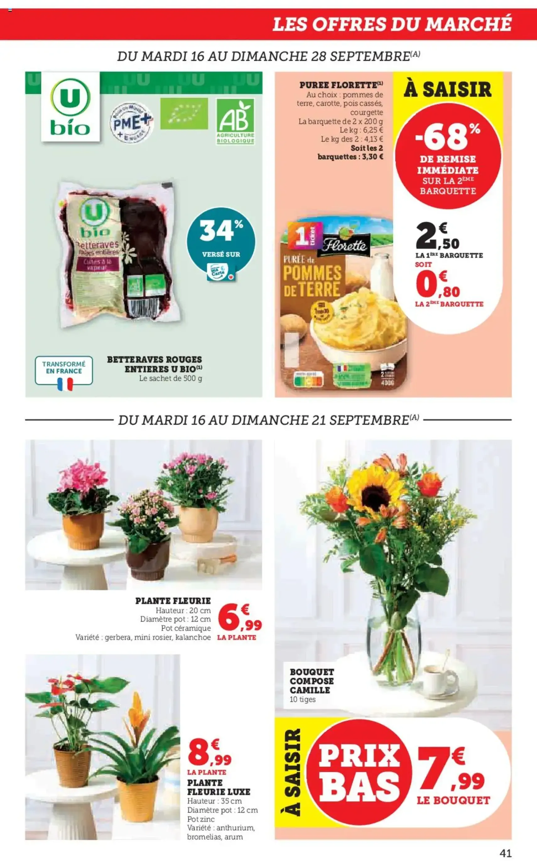 Super U catalogue - brochure valable à partir du 16/09/2025, page 41 sur 48 Super U catalogue - brochure valable à partir du 16/09/2025, page 41 sur 48