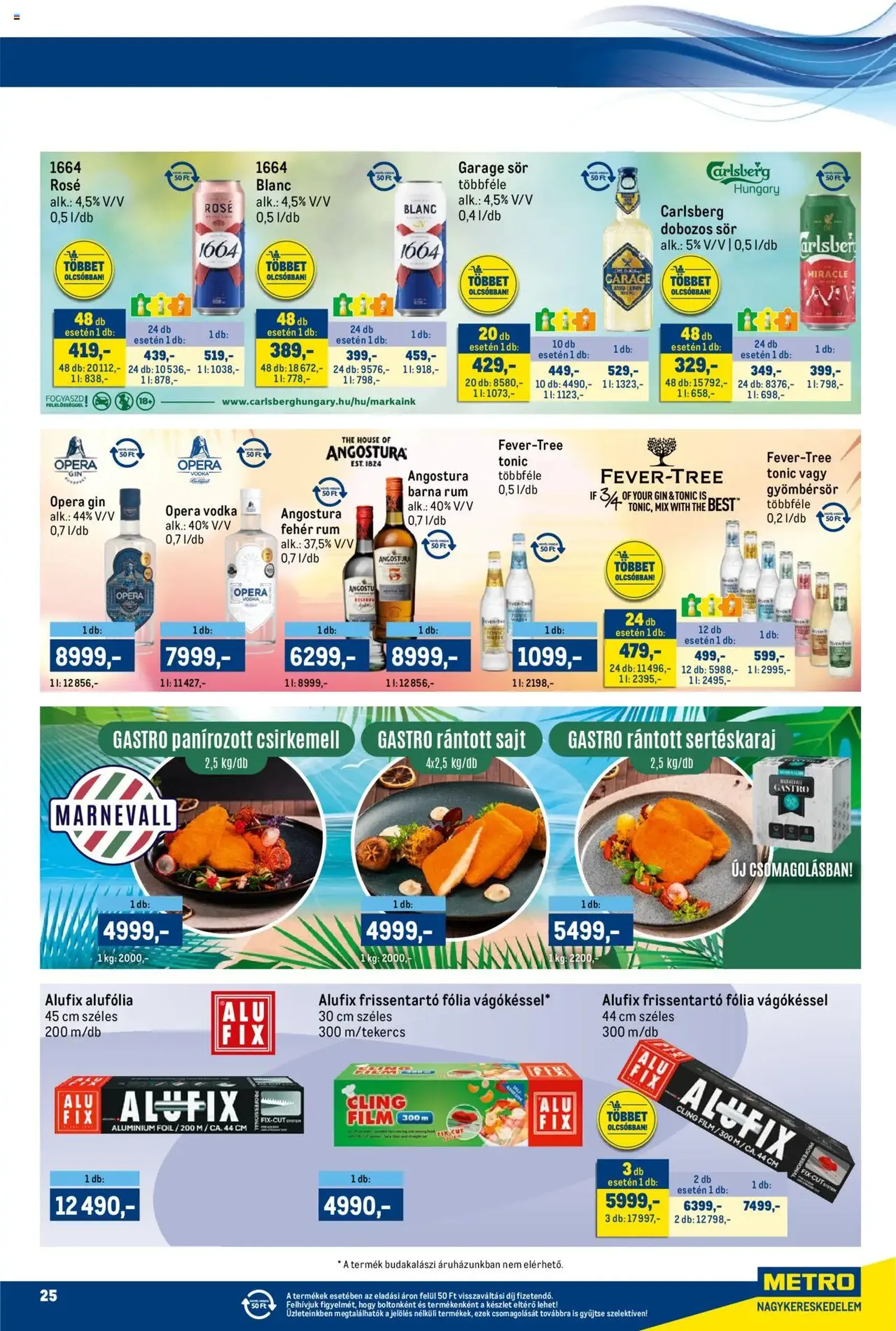 Metro Akciós újság - 2025.08.01. érvényes szórólap 25 oldal 34 oldalból Metro Akciós újság - 2025.08.01. érvényes szórólap 25 oldal 34 oldalból