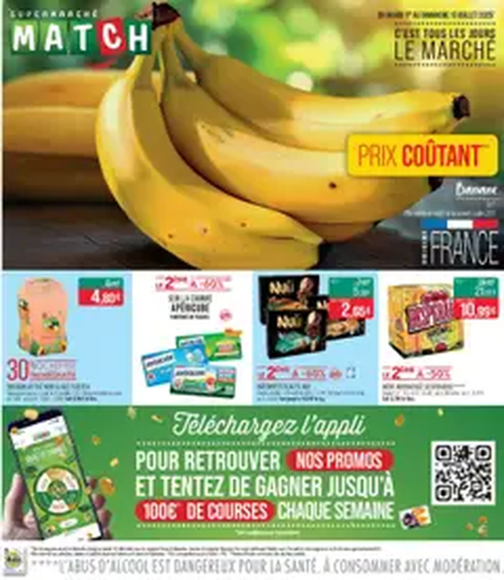 Match Supermarché catalogue - brochure valable à partir du 01/07/2025, page 1 sur 1