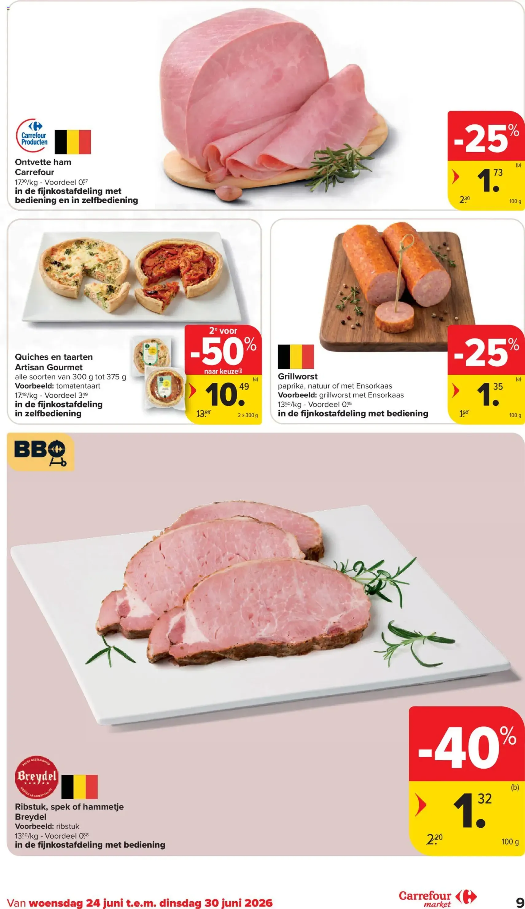 Carrefour market folder week 26 - geldige folder vanaf 24/06/2026 pagina 9 van 24