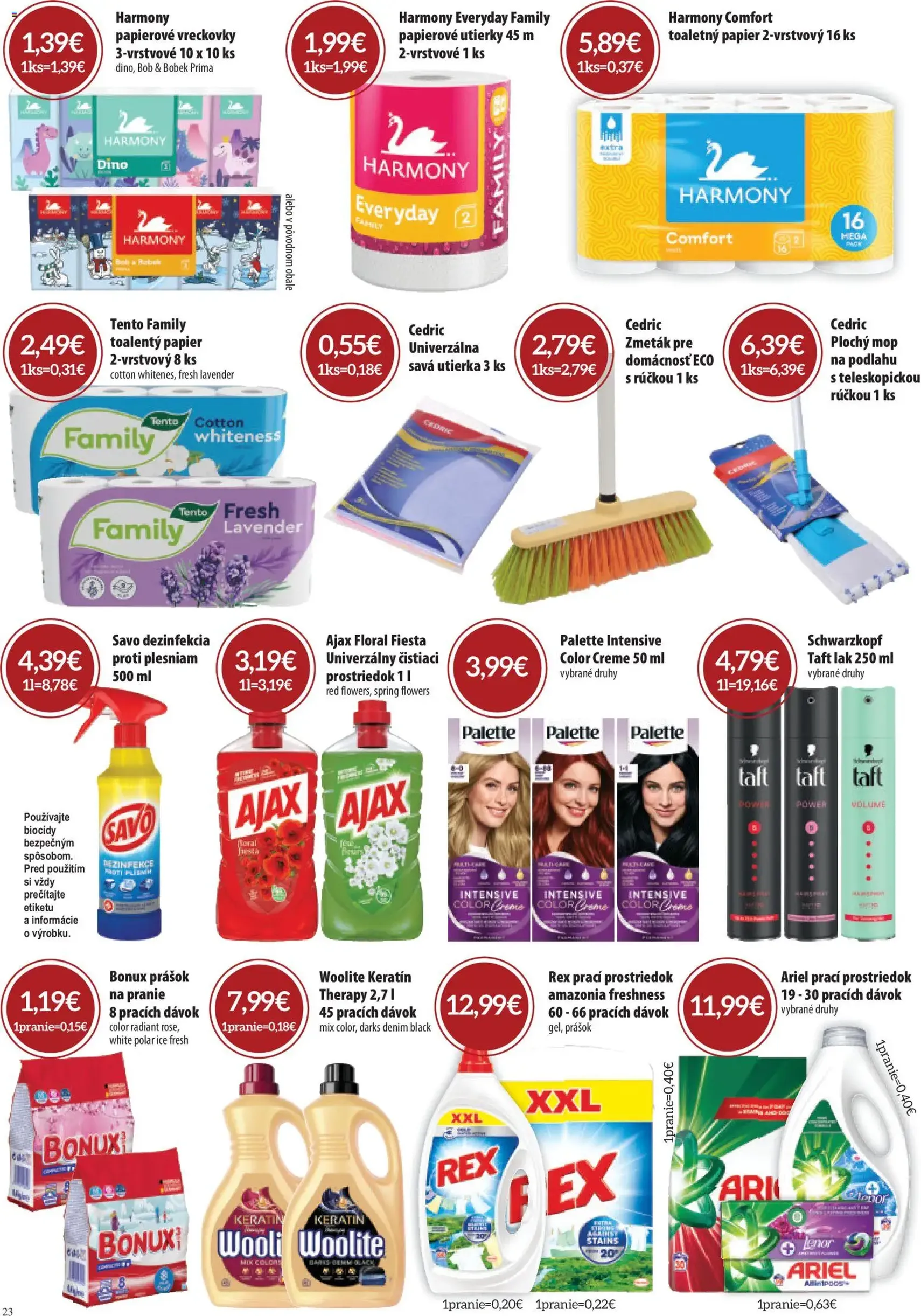 CBA Verex leták - platný leták od 05.02.2026 strana 23 z 24