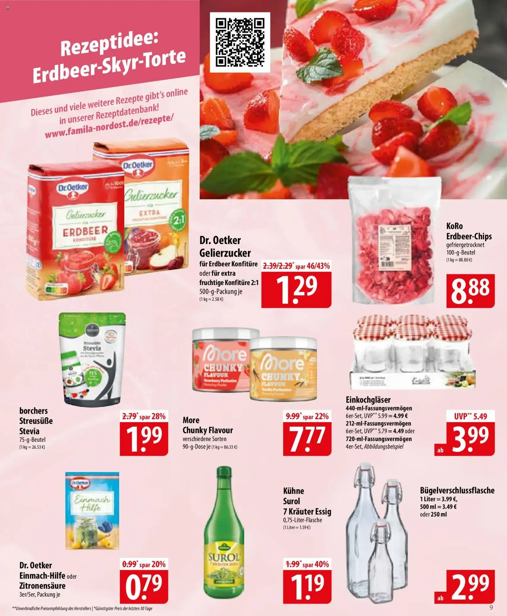 Famila Prospekt - Gültiger Prospekt ab 01.06.2026, Seite 9 von insgesamt 28