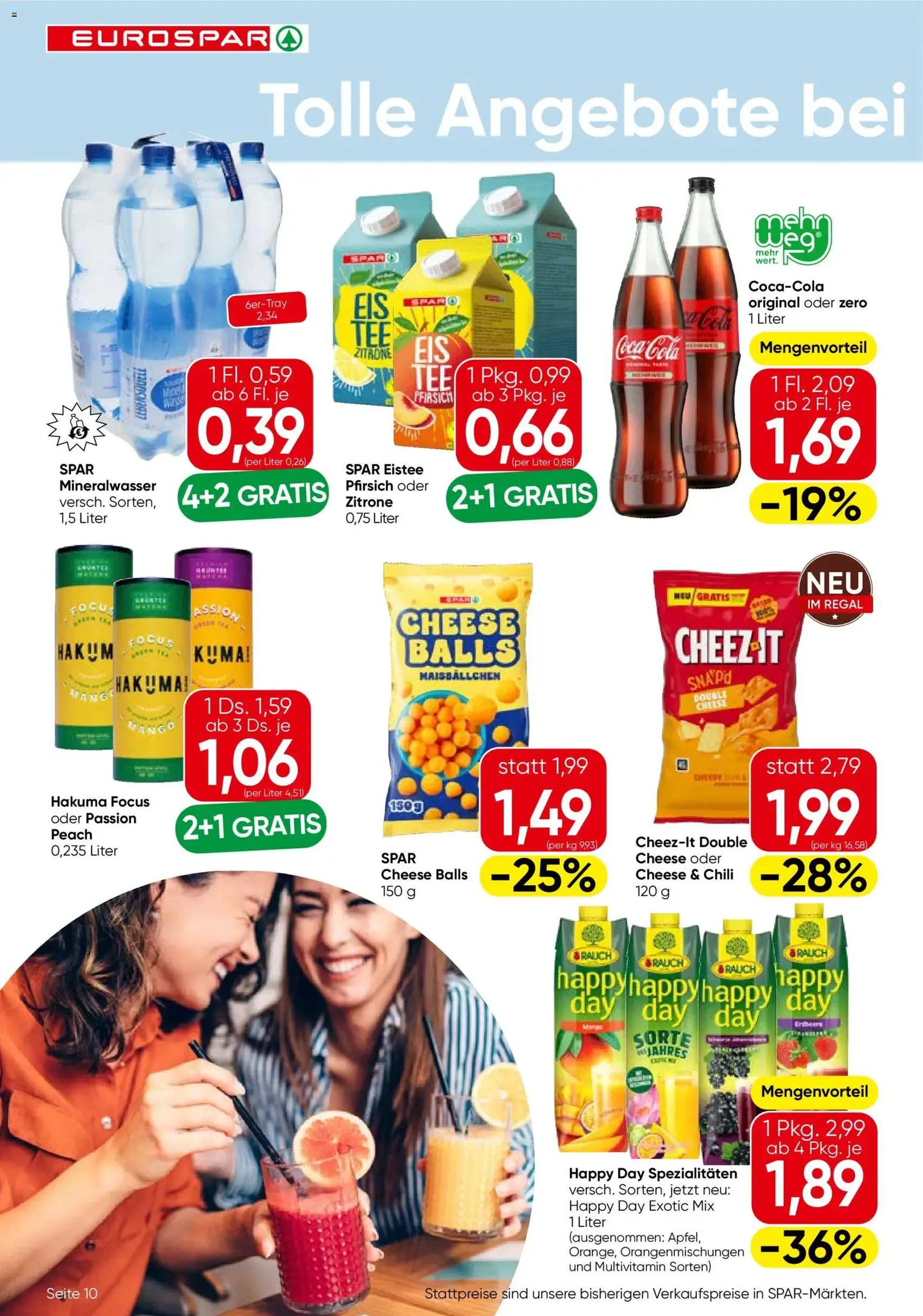 Eurospar Flugblatt - Gültiger Prospekt ab 21.05.2026, Seite 10 von insgesamt 16