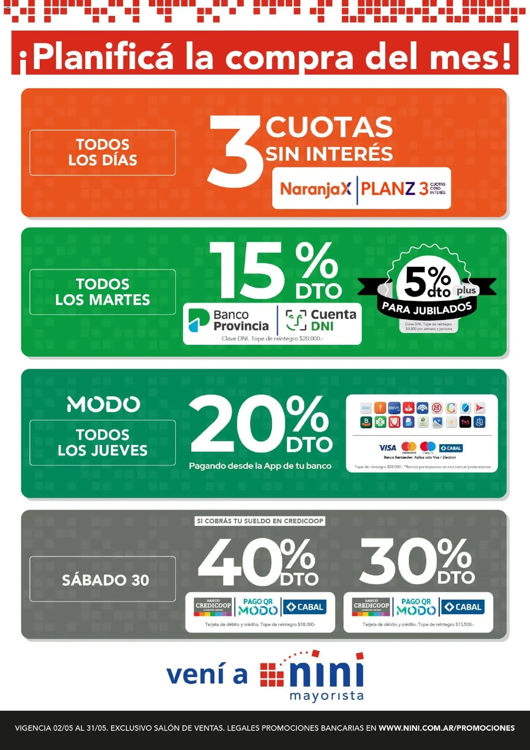 NINI Mayorista ofertas - folleto válido desde 25/05/2026 página 41 de 41