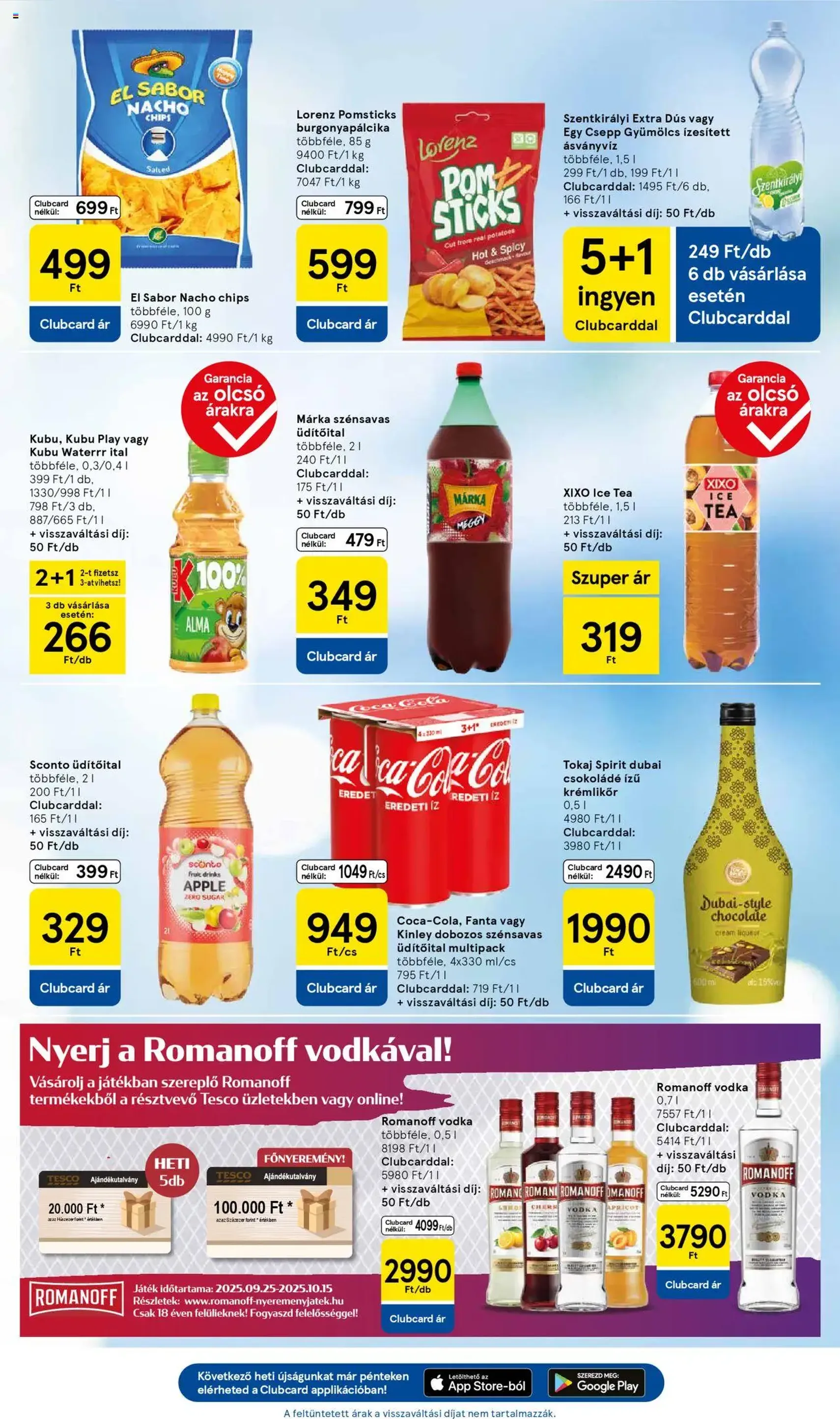 Tesco Hipermarket - Akciós újság - 2025.09.25. érvényes szórólap 25 oldal 32 oldalból