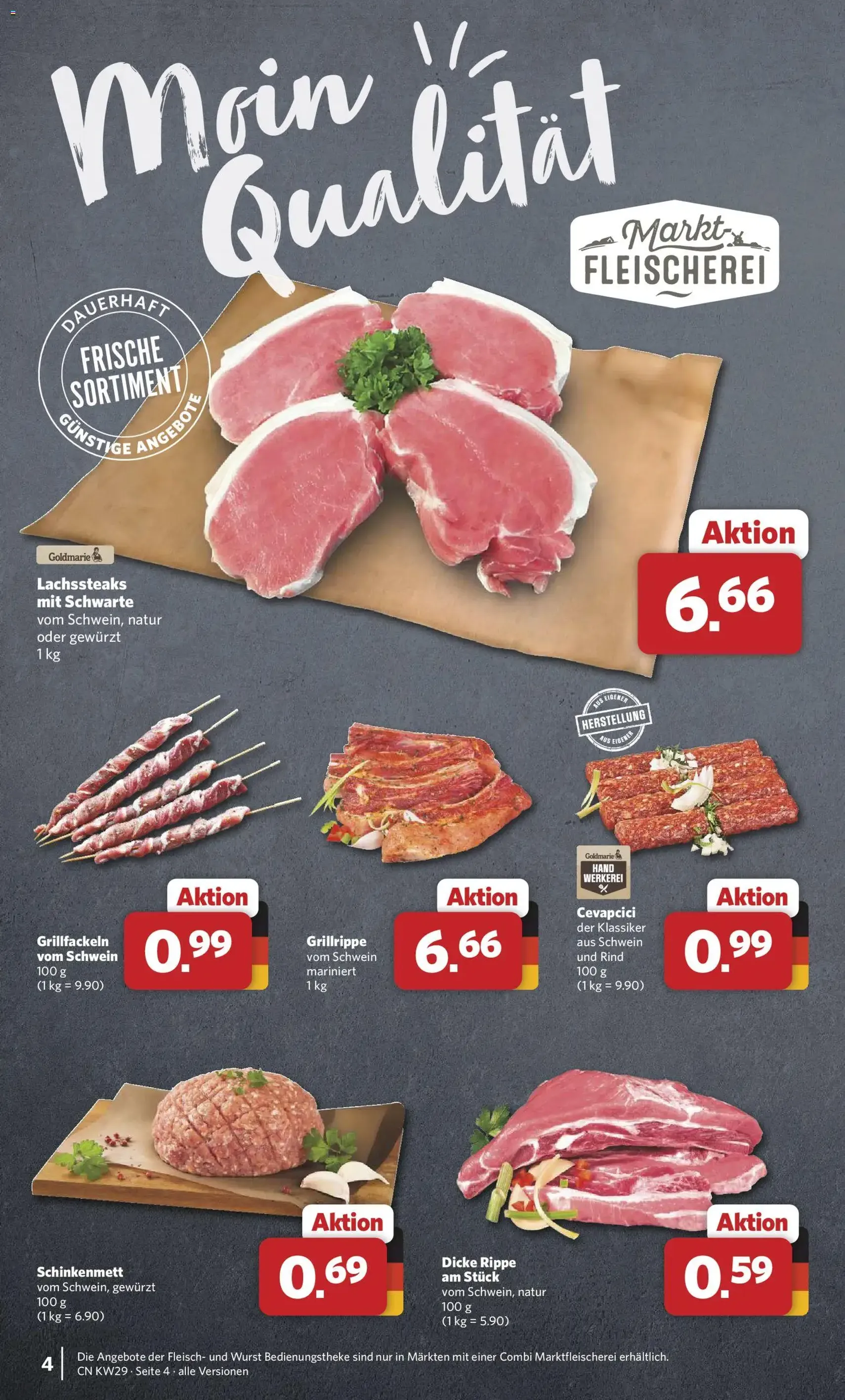 Combi Prospekt - Gültiger Prospekt ab 13.07.2026, Seite 4 von insgesamt 37
