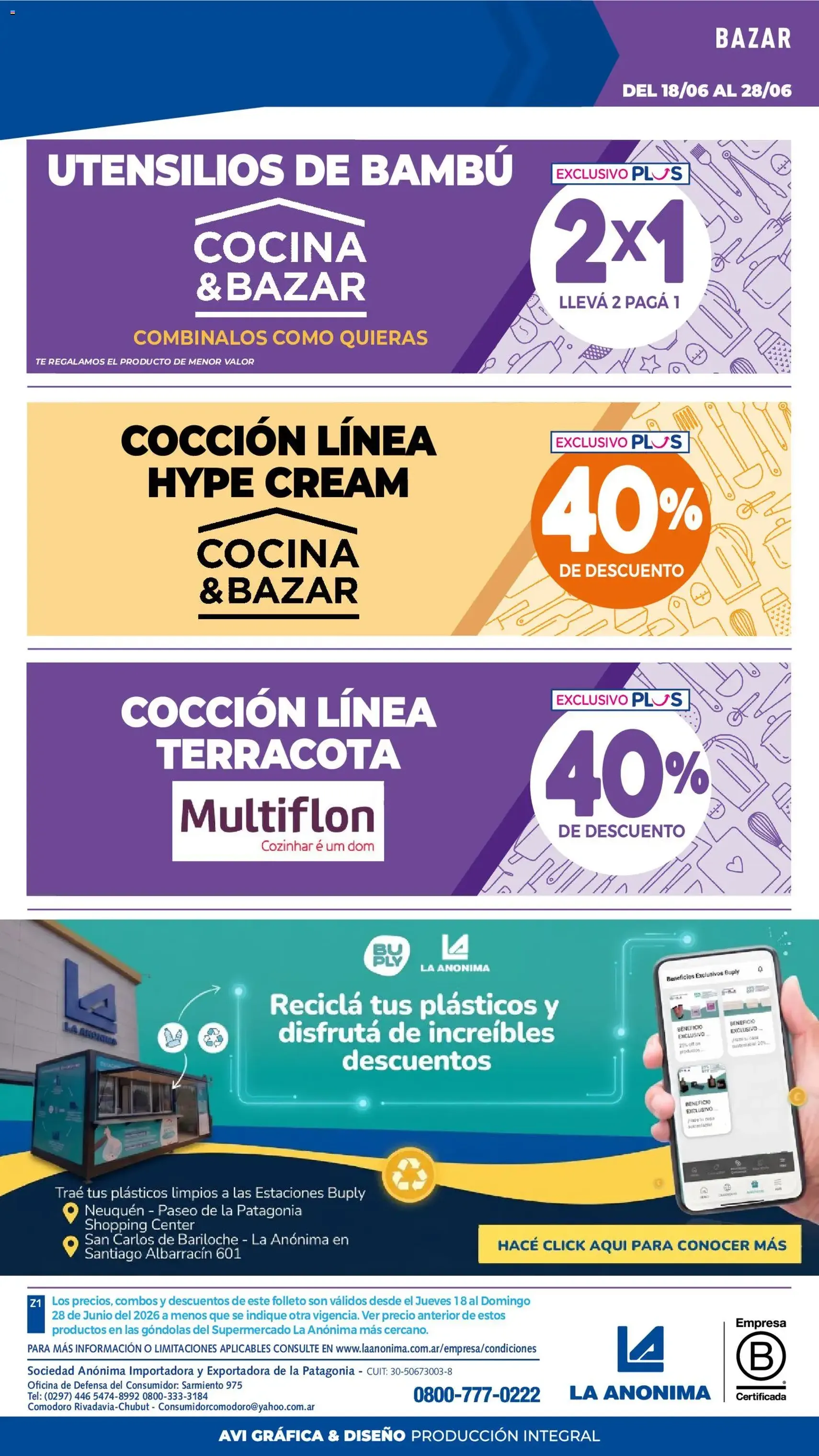 La Anonima catálogo - folleto válido desde 18/06/2026 página 37 de 37