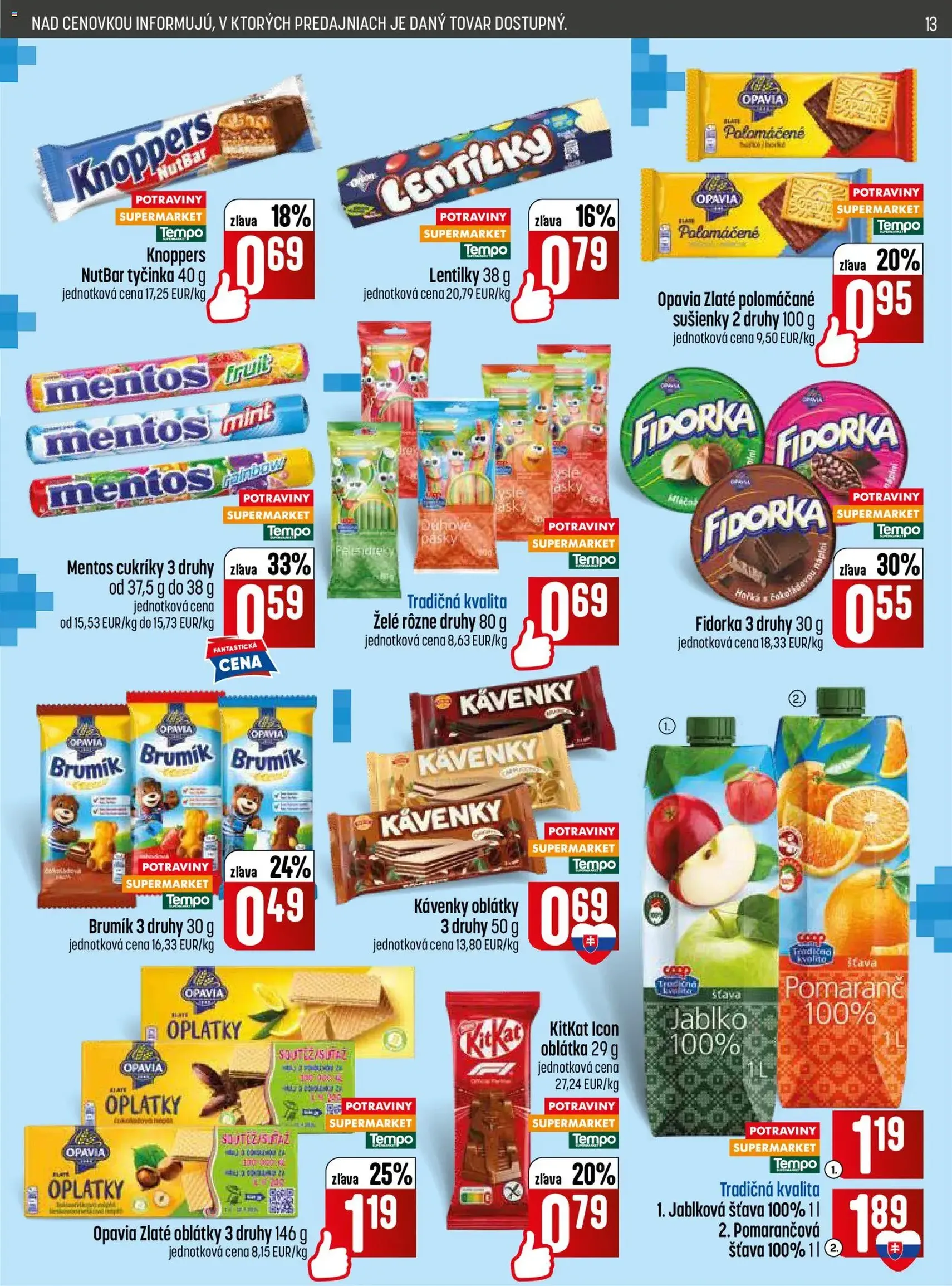 COOP Jednota leták - platný leták od 11.06.2026 strana 13 z 32
