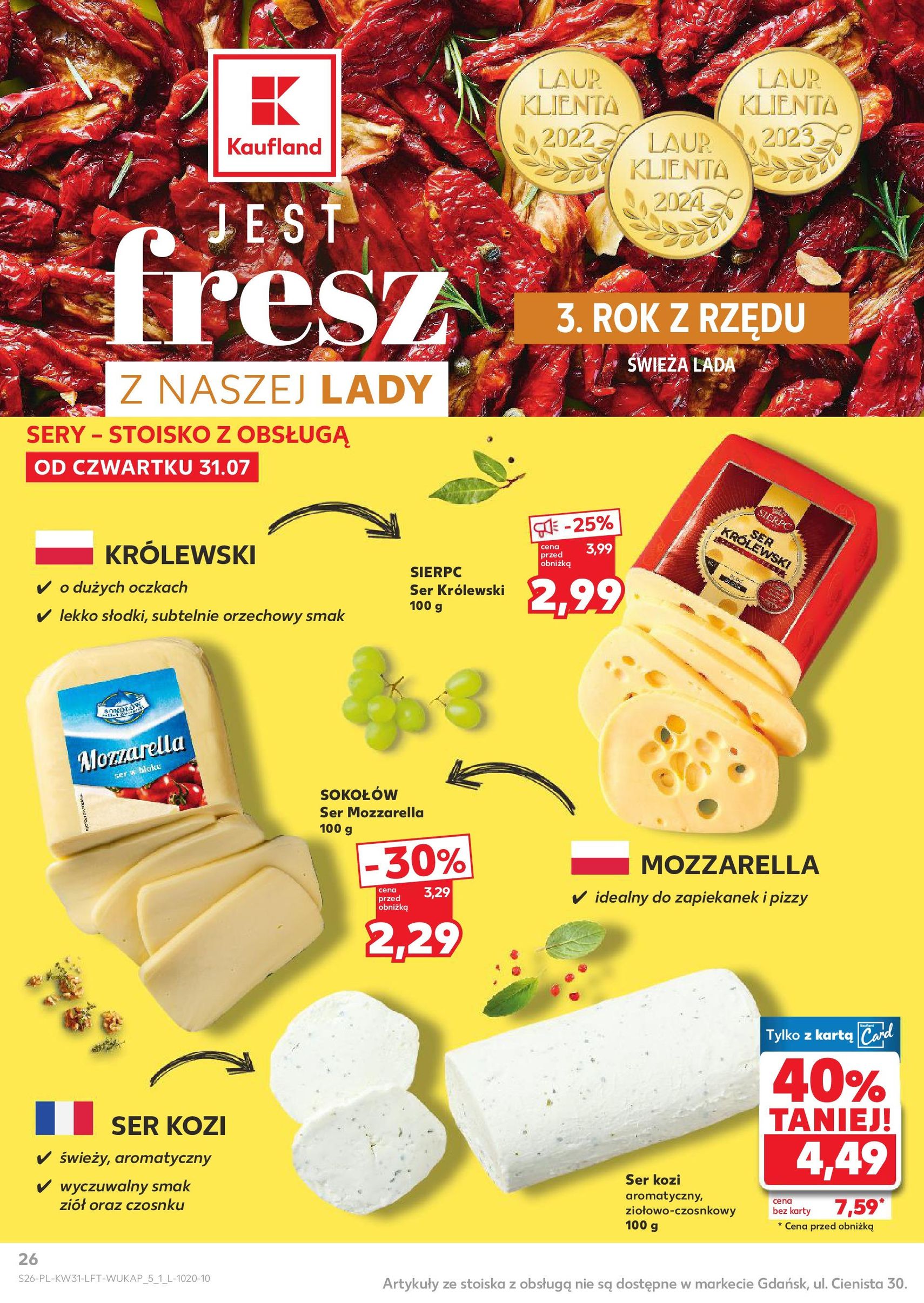 Kaufland gazetka - ważny gazetka od 31.07.2025 strona 26 z 54 Kaufland gazetka - ważny gazetka od 31.07.2025 strona 26 z 54