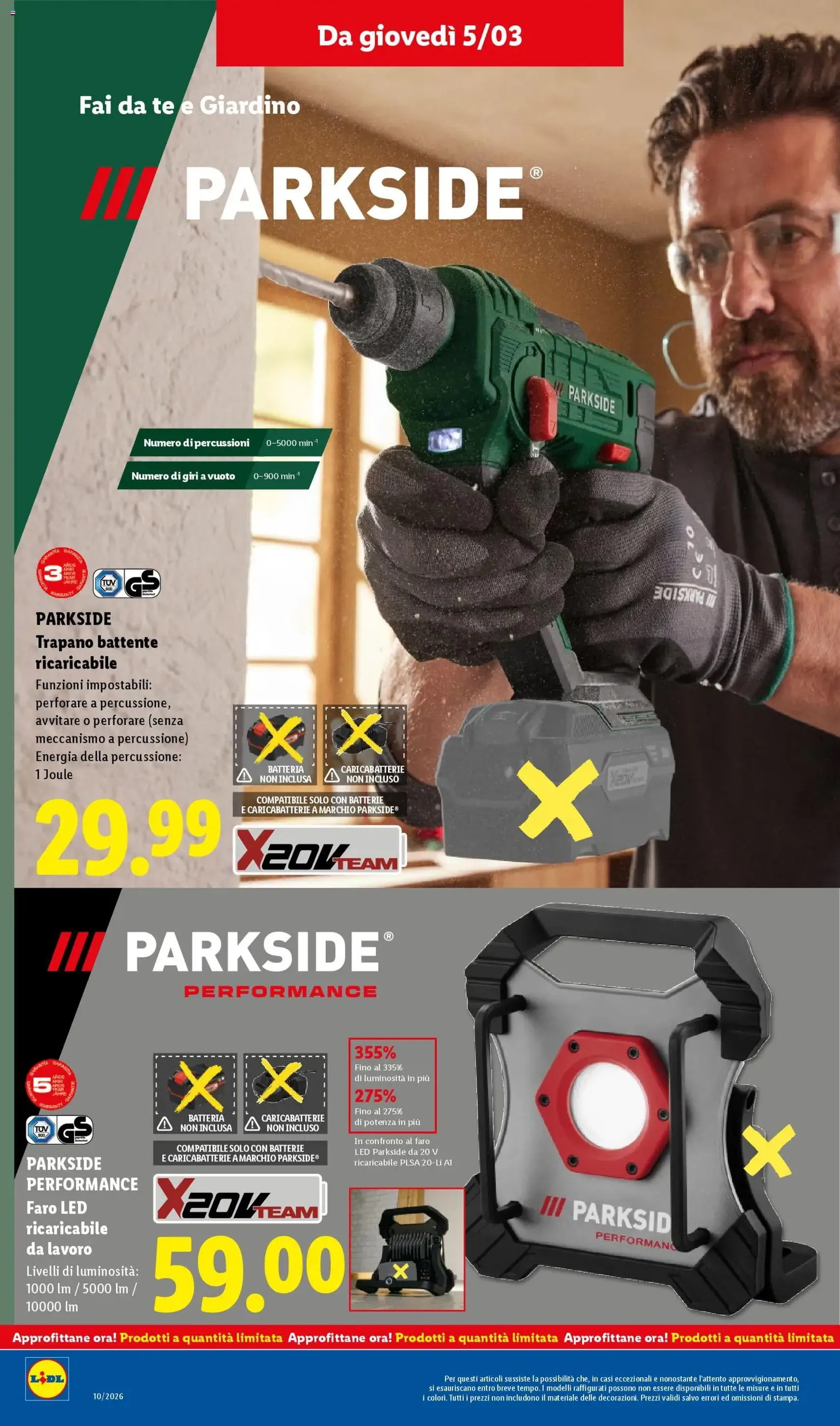 Volantino Lidl - volantino valido dal 02/03/2026 pagina 47 di 57