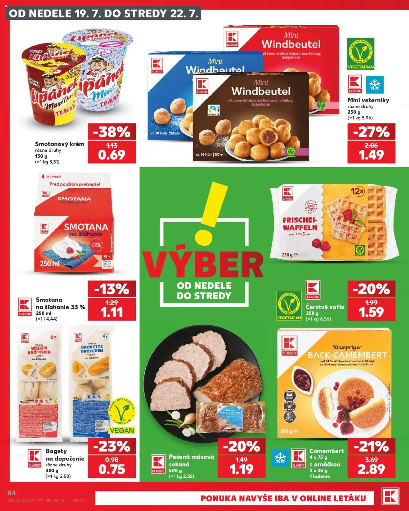 Kaufland SK akciós újság - 2026.07.16. érvényes szórólap 84 oldal 86 oldalból
