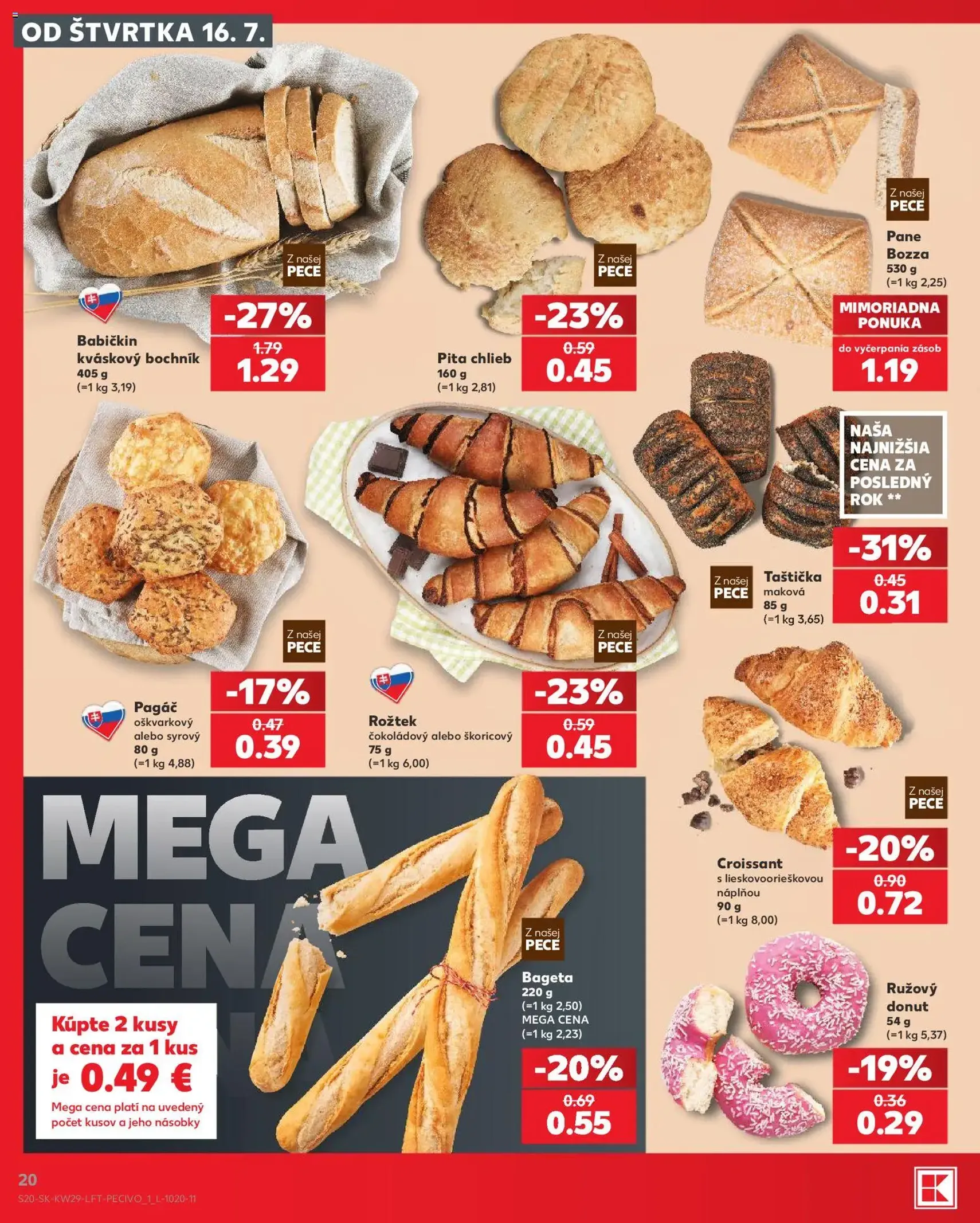 Kaufland SK akciós újság - 2026.07.16. érvényes szórólap 20 oldal 86 oldalból