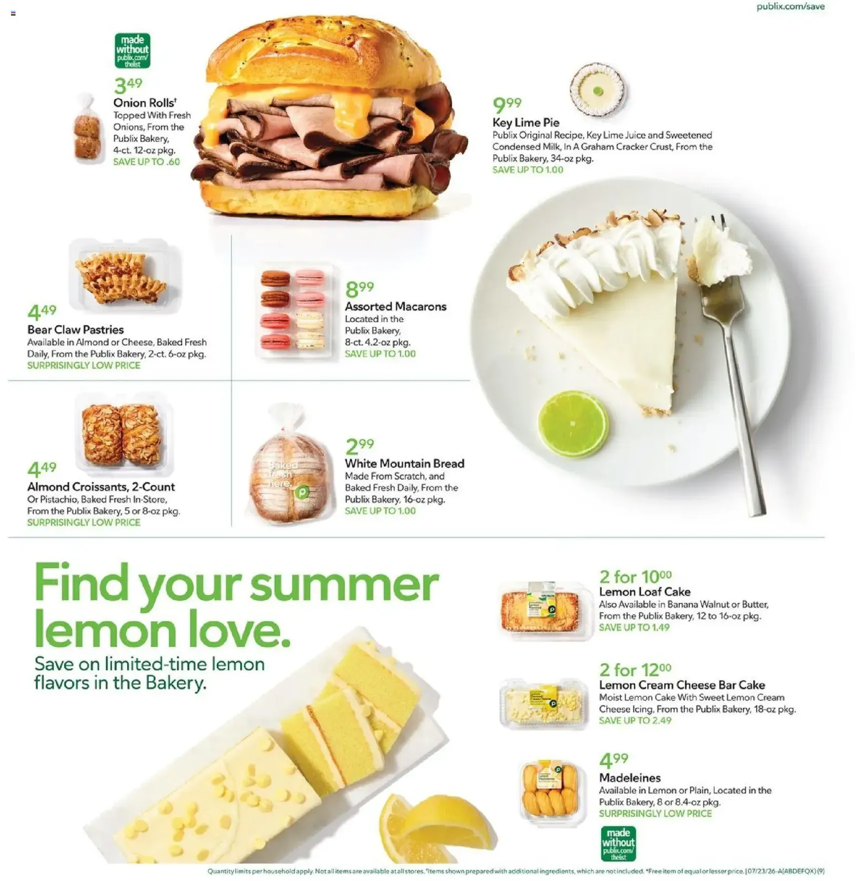 Publix Weekly Ad - valid flyer from 07/22/2026, page 9 of 17
