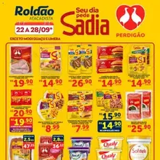 Roldão - Ofertas Seu Dia Pede Sadia - pré-visualização do folheto, válido a partir de 22/09/2025