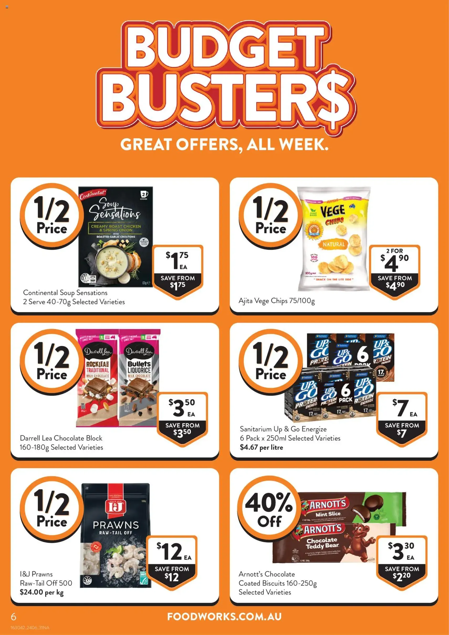 Foodworks catalogue - valid flyer from 24/06/2026, page 6 of 31