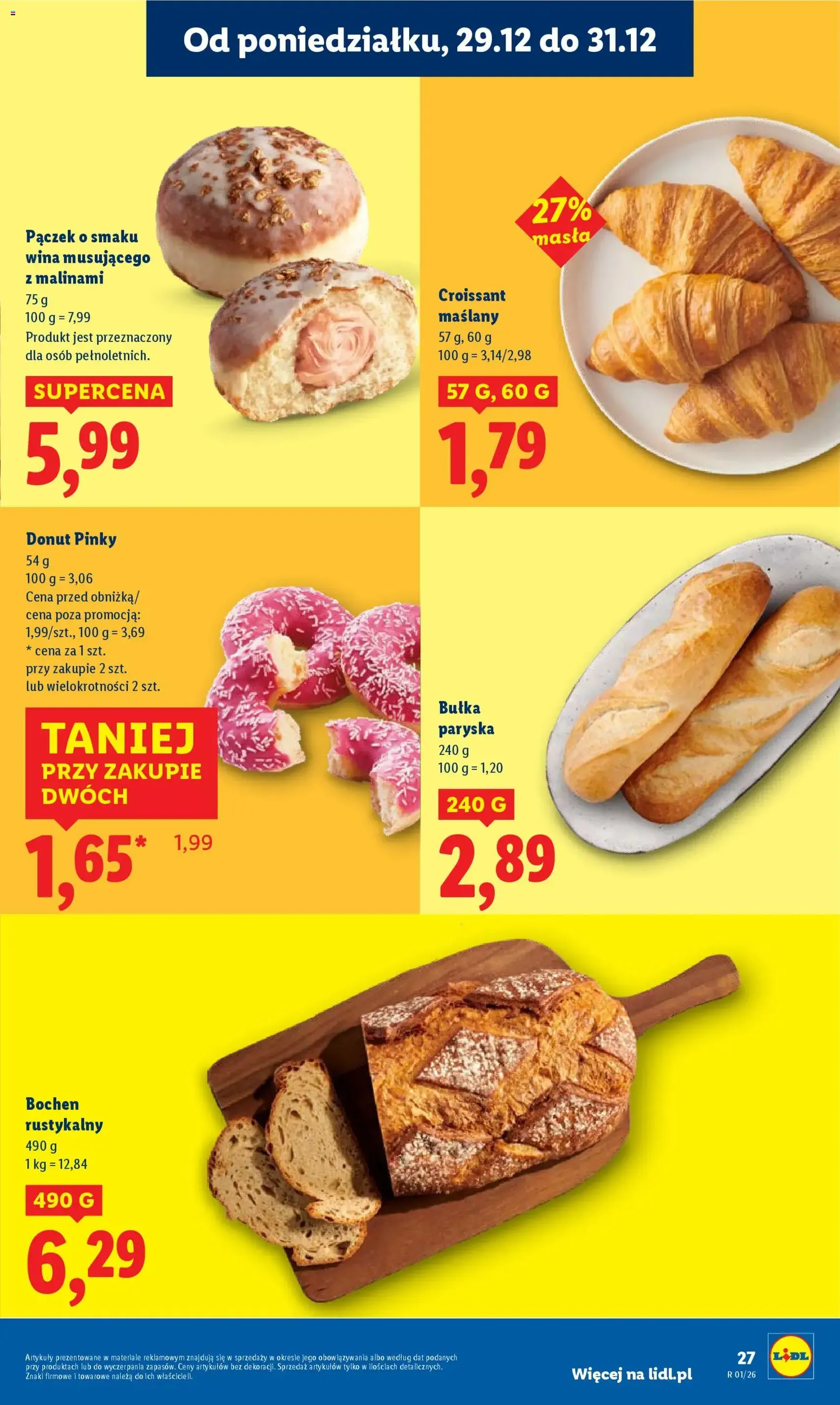 Lidl Gazetka - ważny gazetka od 29.12.2025 strona 27 z 64