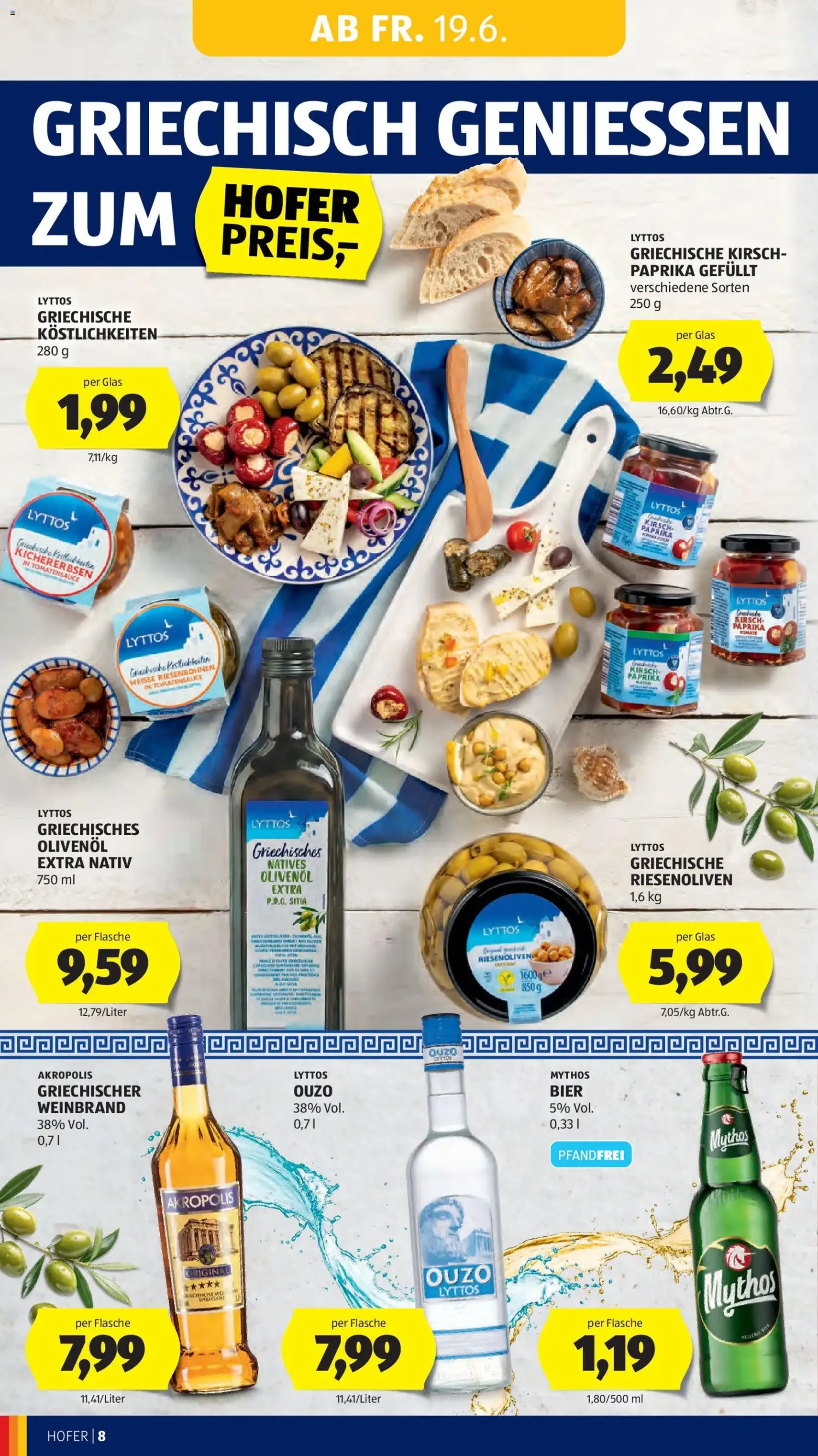 Hofer Flugblatt - Gültiger Prospekt ab 19.06.2026, Seite 12 von insgesamt 46
