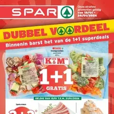 Spar Express folder - voorvertoning van de folder geldig vanaf 15/01/2026