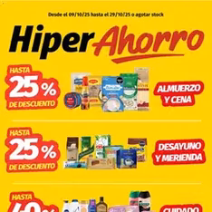 Vista previa del folleto Hipermercado Libertad catálogo válido desde 09/10/2025