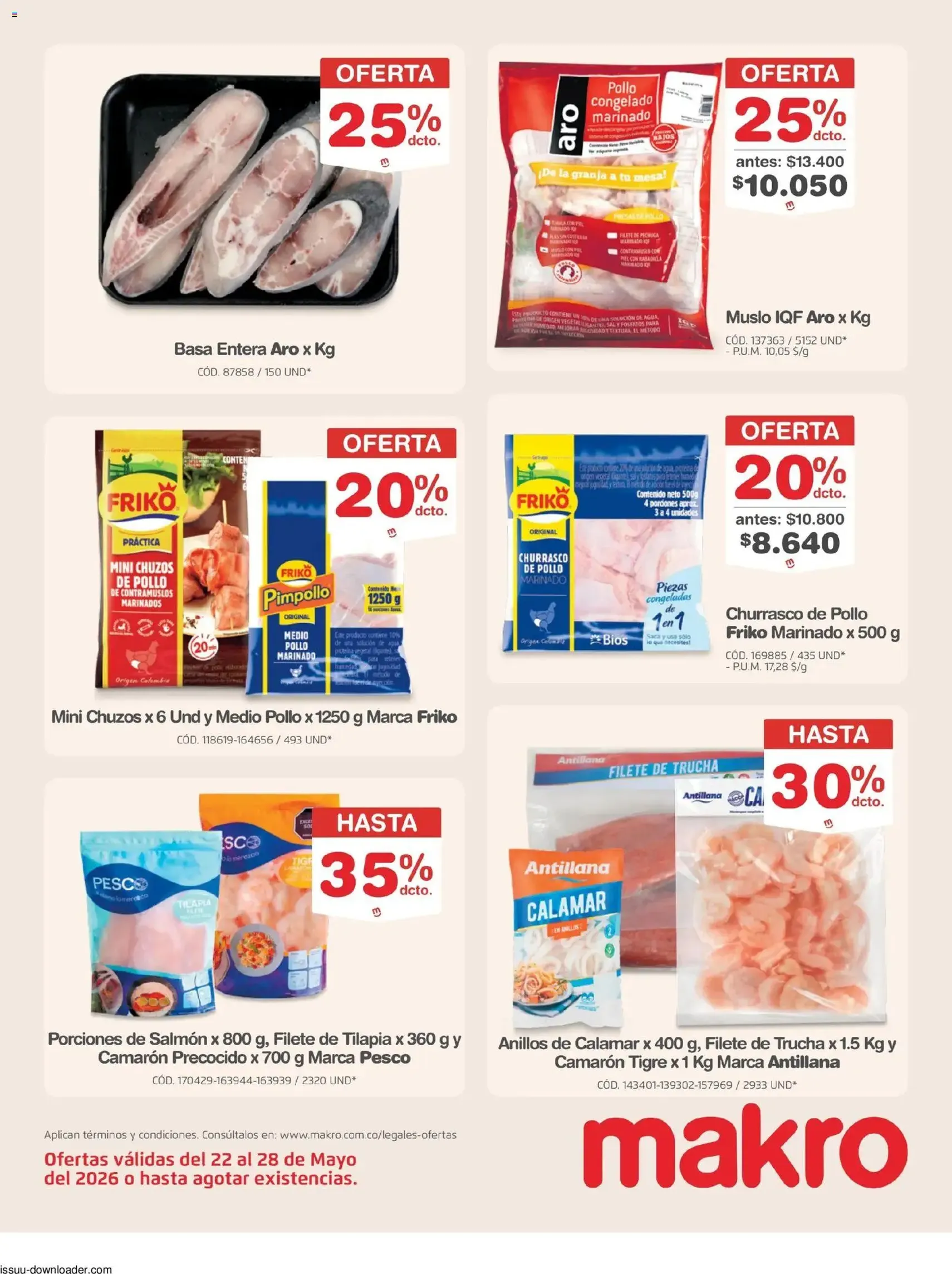 Makro catálogo - folleto válido desde 22/05/2026 página 3 de 28
