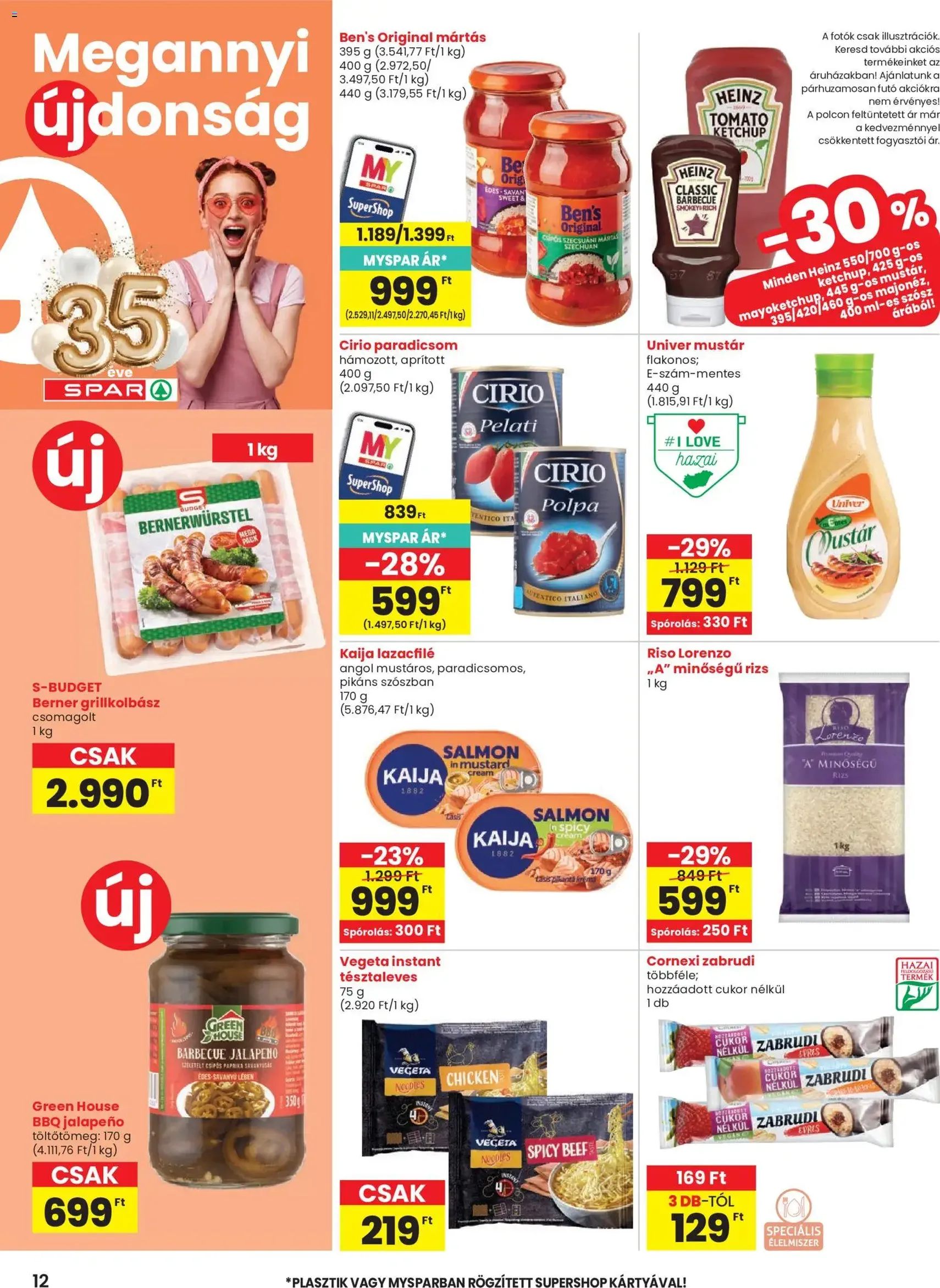 Spar akciós újság - 2026.06.04. érvényes szórólap 12 oldal 20 oldalból