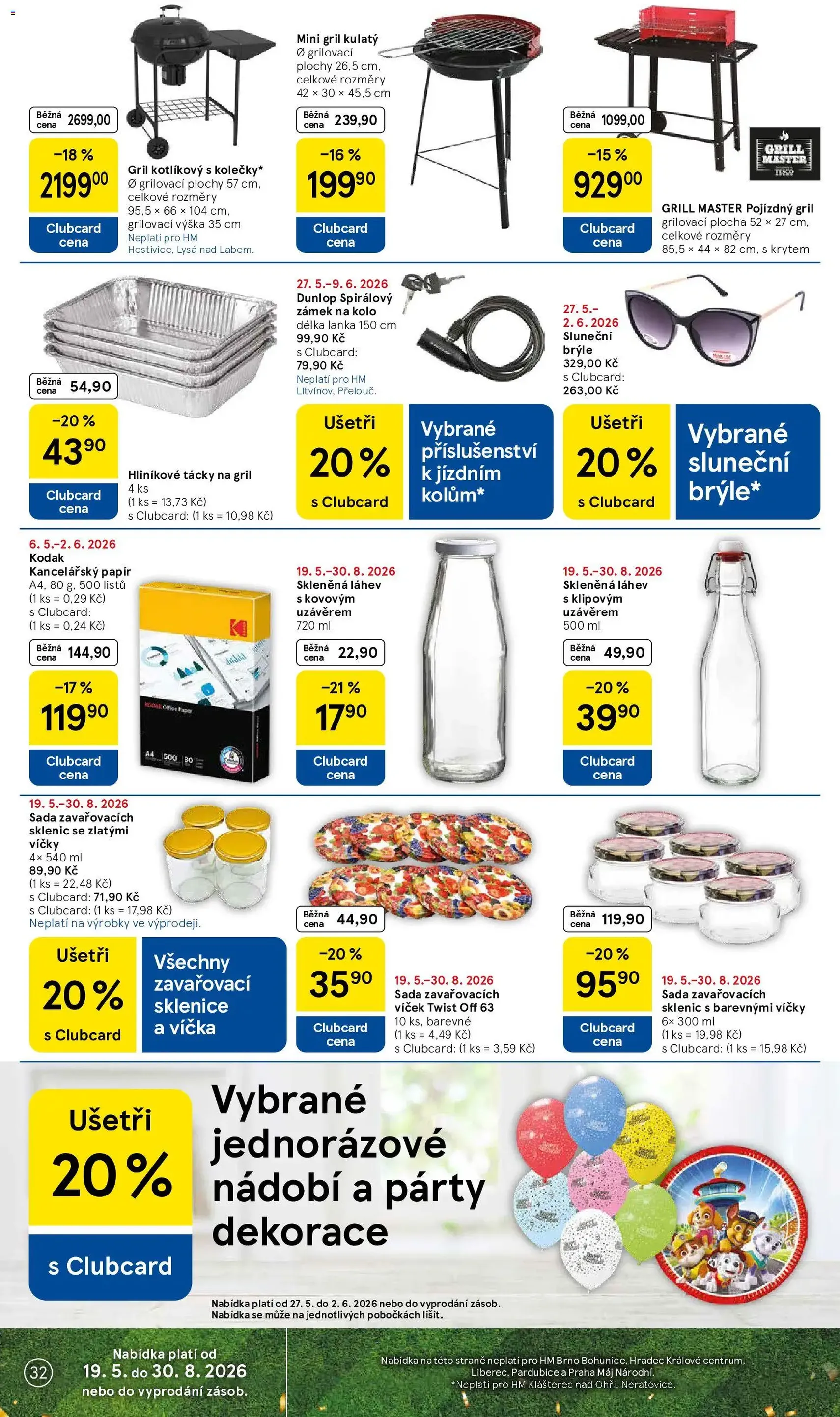 Tesco leták - Hypermarket - platný leták od 27.05.2026 strana 32 z 37
