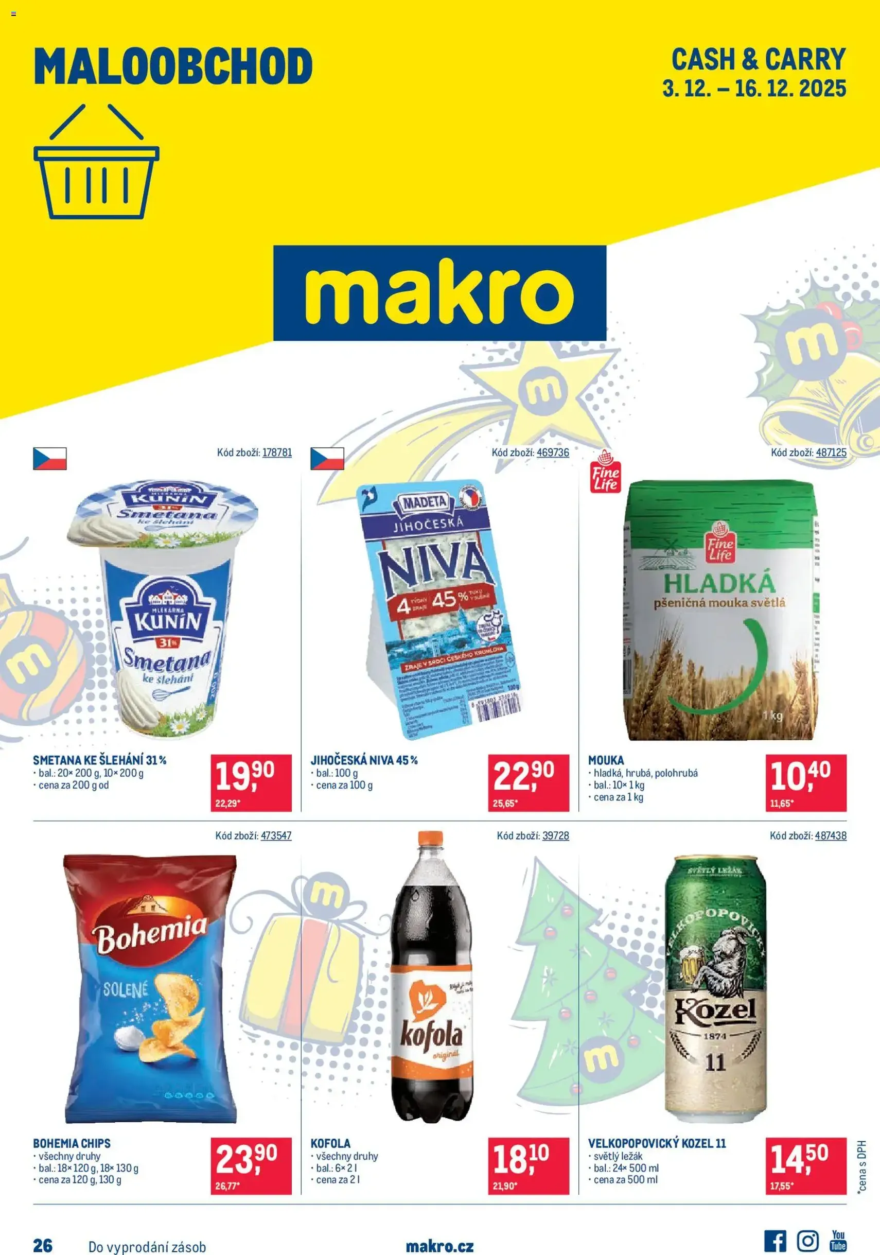 Makro leták - Maloobchod - platný leták od 03.12.2025 strana 1 z 18