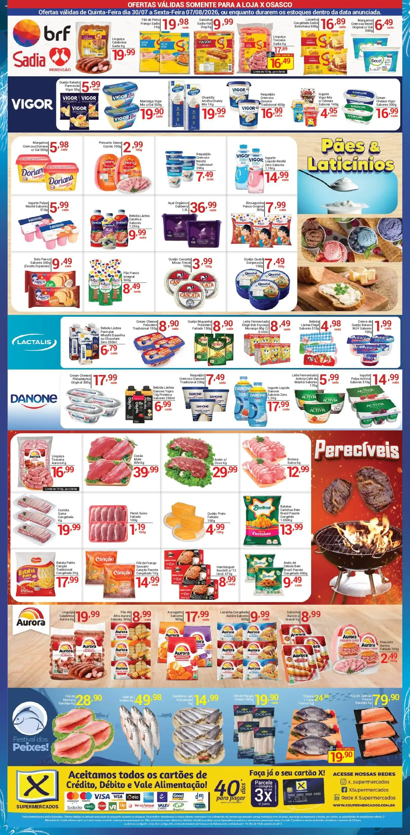 X Supermercados - Ofertas da semana - folheto válido a partir de 30/07/2026 página 4 de 4