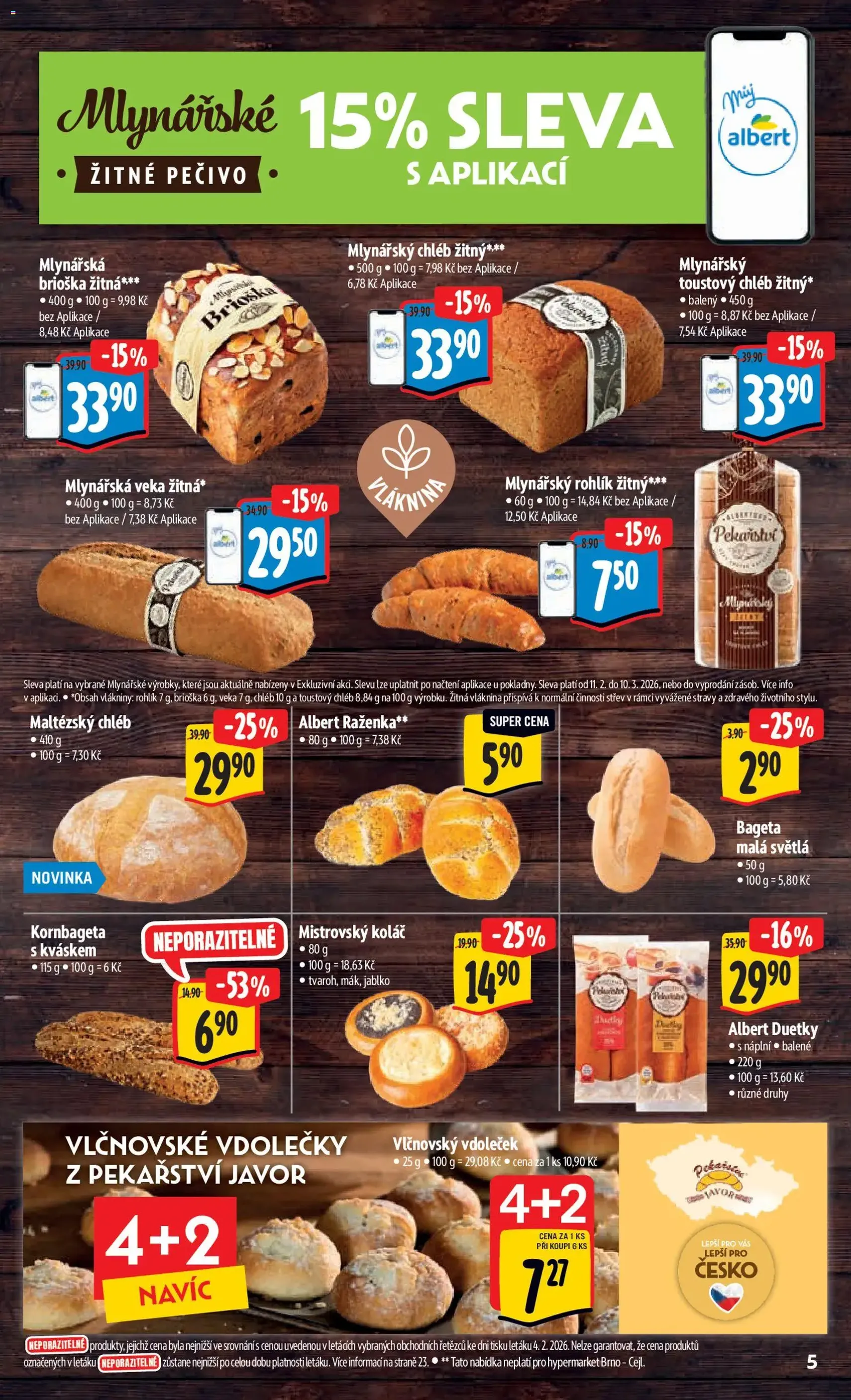 Albert leták - Hypermarket - platný leták od 11.02.2026 strana 11 z 56