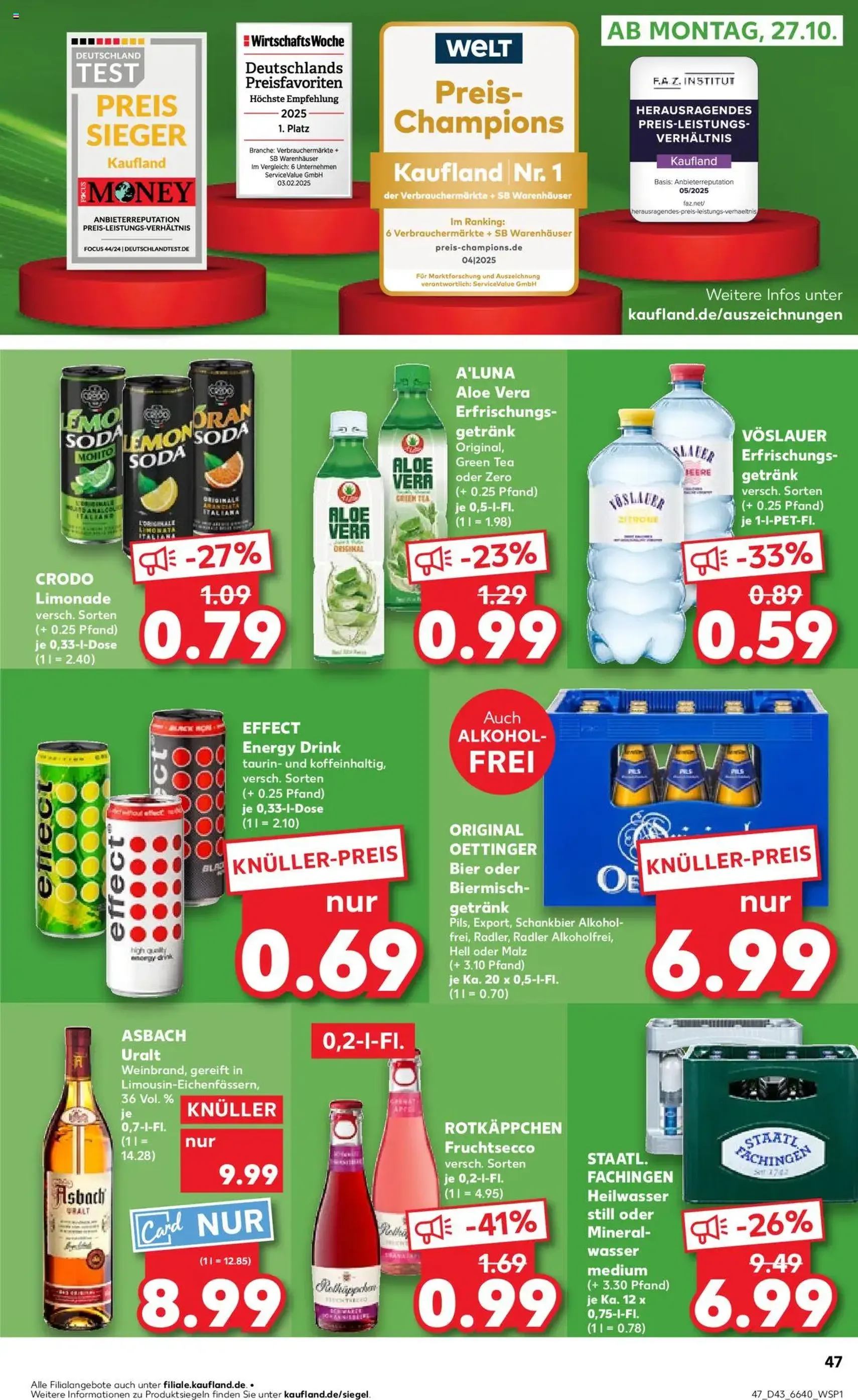 Kaufland Prospekt - Gültiger Prospekt ab 23.10.2025, Seite 47 von insgesamt 61 Kaufland Prospekt - Gültiger Prospekt ab 23.10.2025, Seite 47 von insgesamt 61