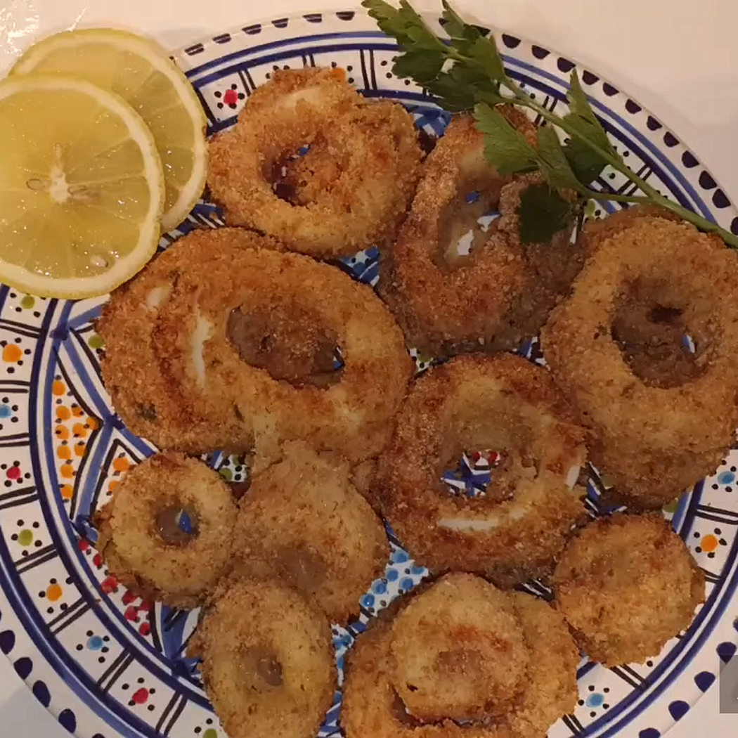 Anelli di totano al forno