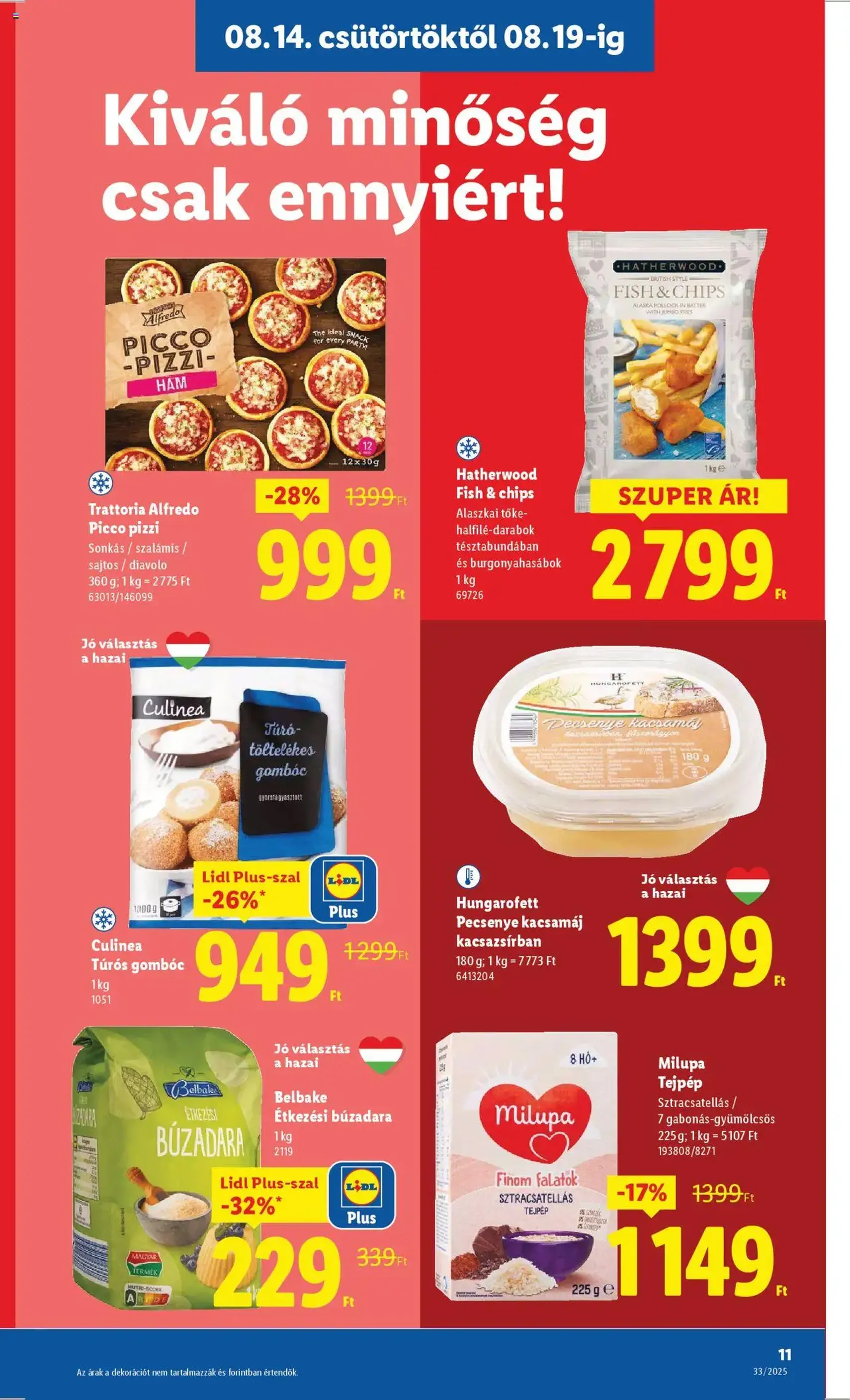 Lidl Akciós újság - 2025.08.14. érvényes szórólap 11 oldal 64 oldalból
