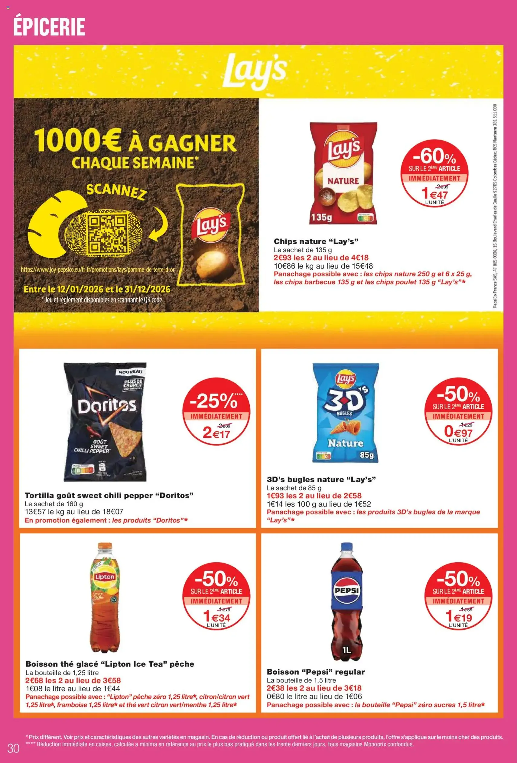 Monoprix catalogue - brochure valable à partir du 20/01/2026, page 30 sur 52