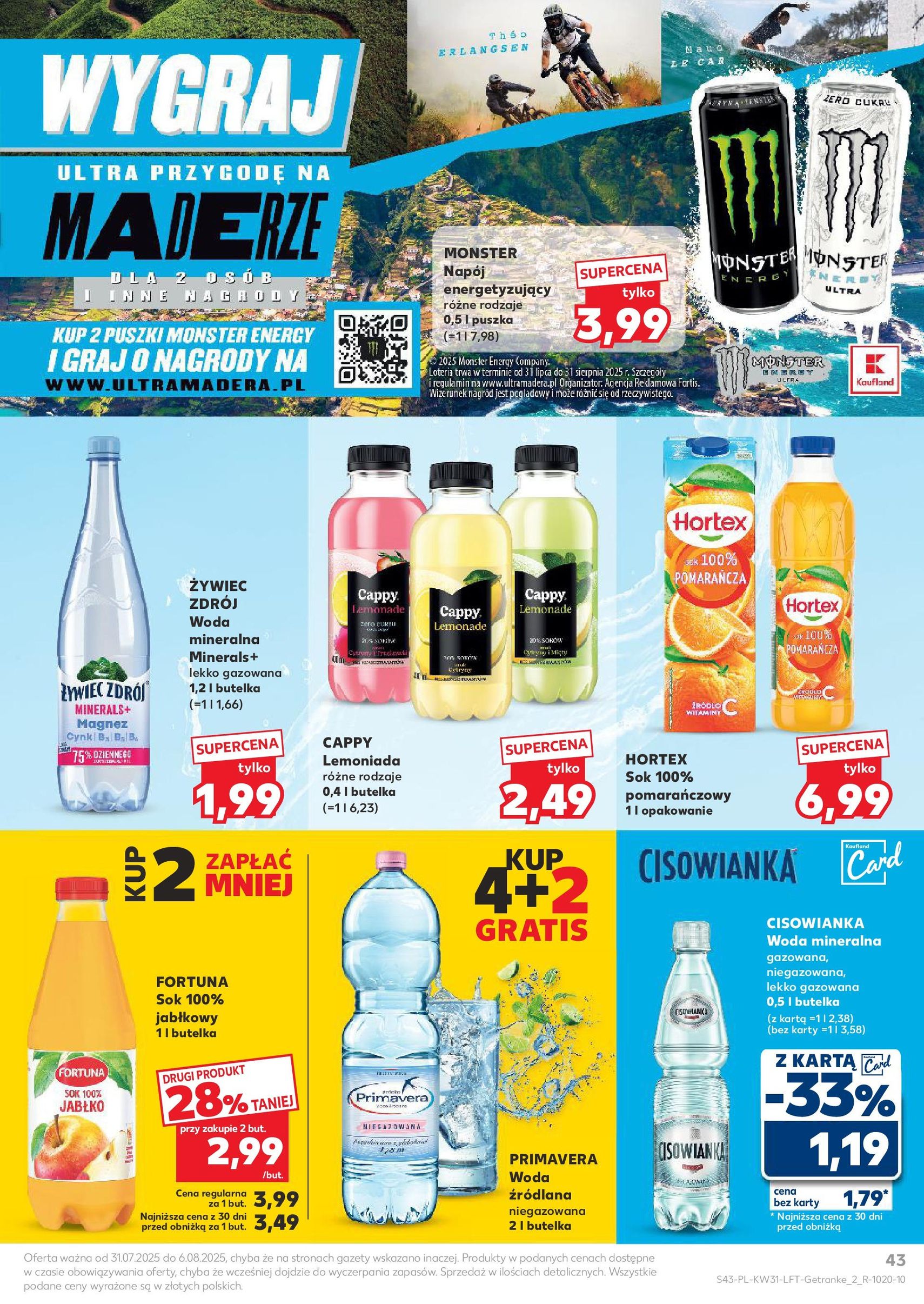 Kaufland gazetka - ważny gazetka od 31.07.2025 strona 43 z 54 Kaufland gazetka - ważny gazetka od 31.07.2025 strona 43 z 54